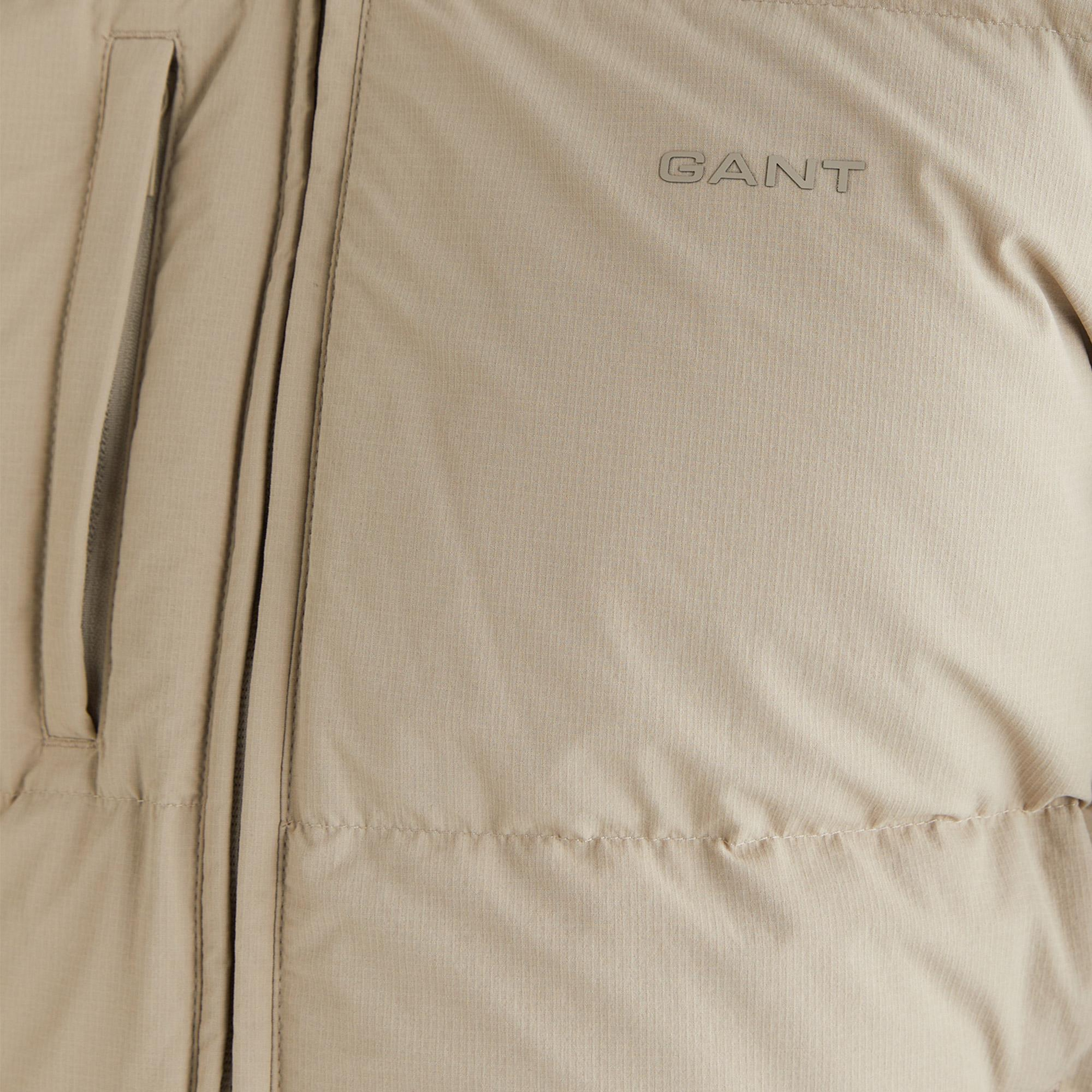 GANT Erkek Bej Regular Fit Fermuarlı Mont