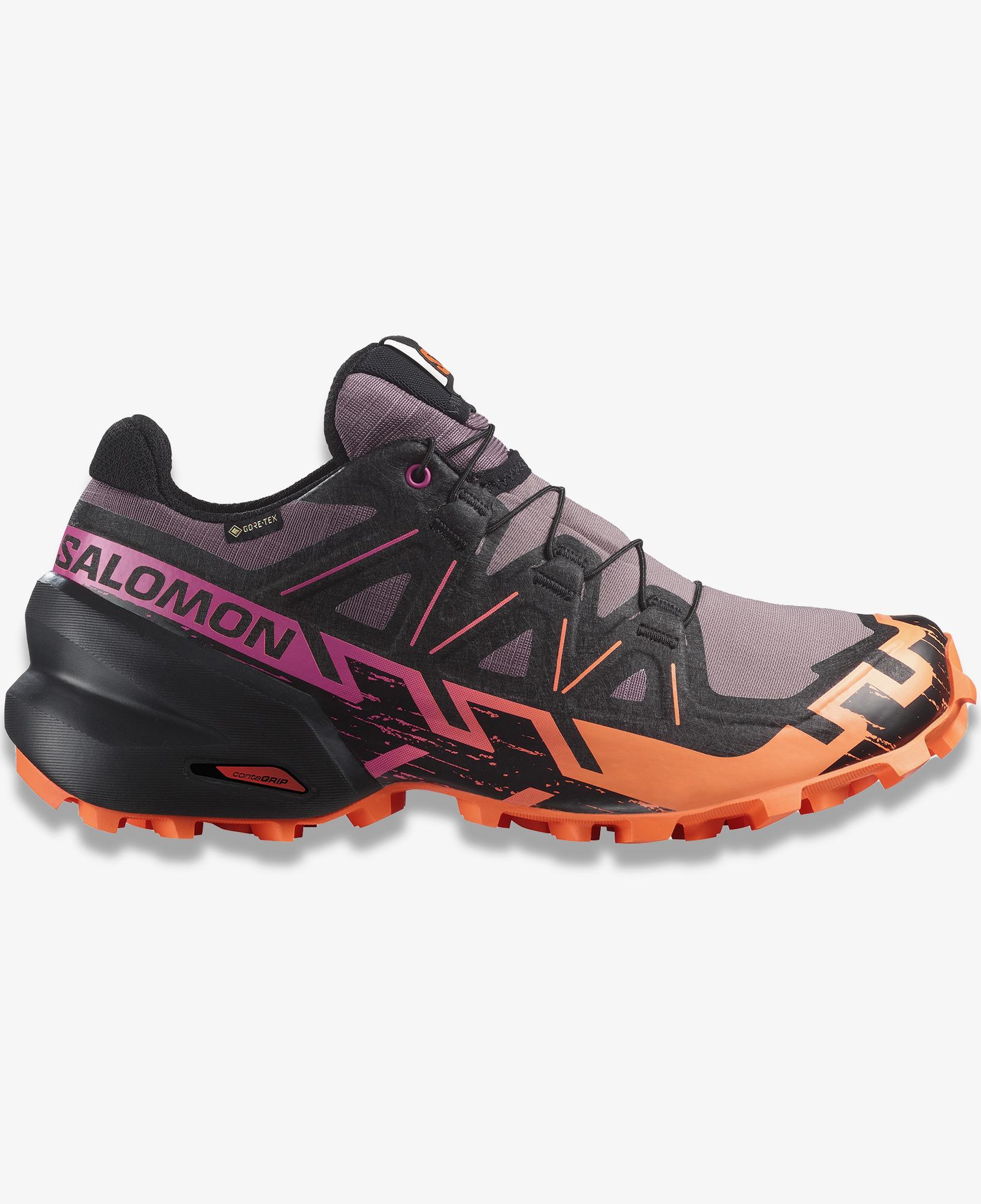 Salomon Speedcross 6 Gore Tex Kadın Mor Koşu Ayakkabısı