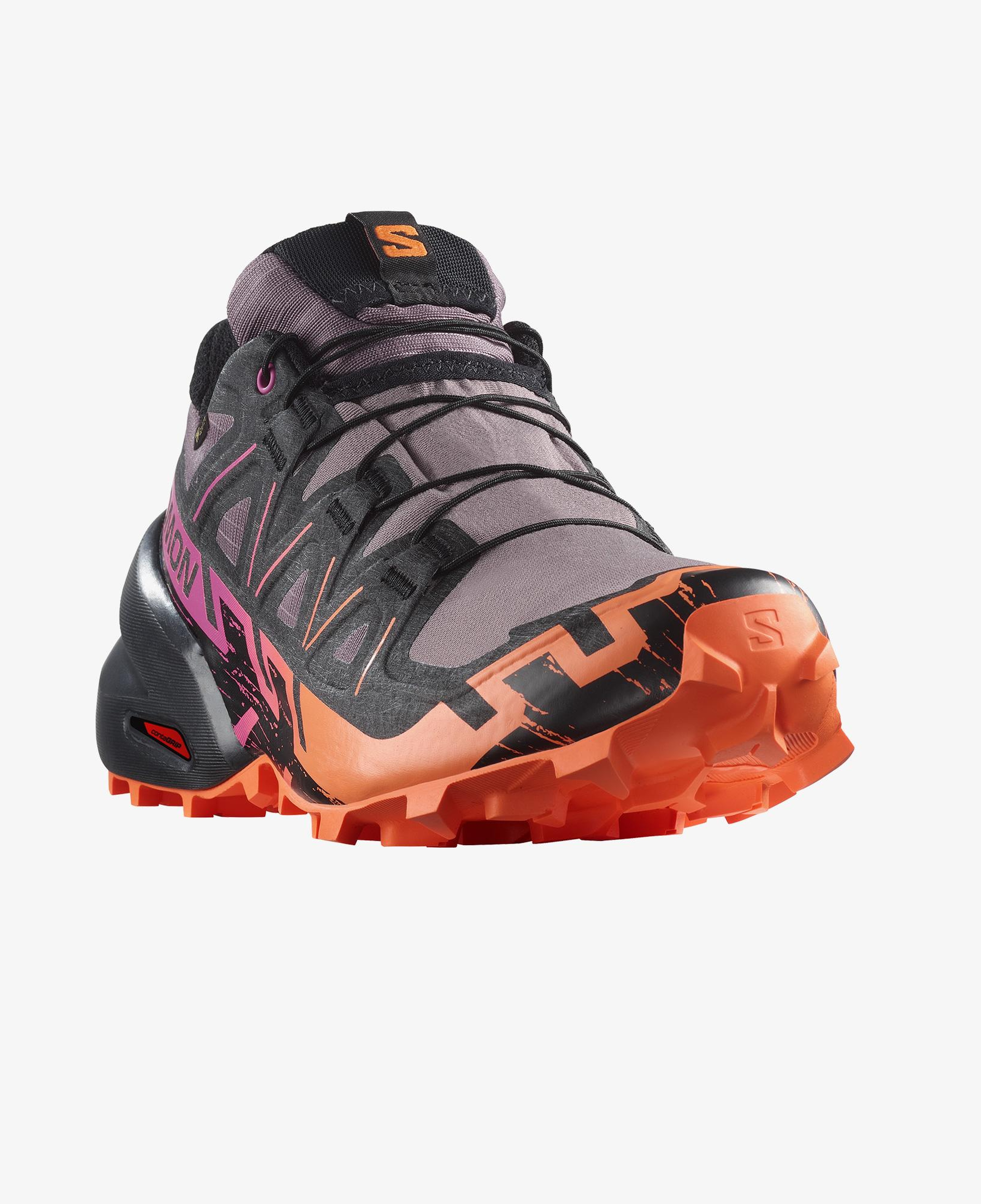 Salomon Speedcross 6 Gore Tex Kadın Mor Koşu Ayakkabısı