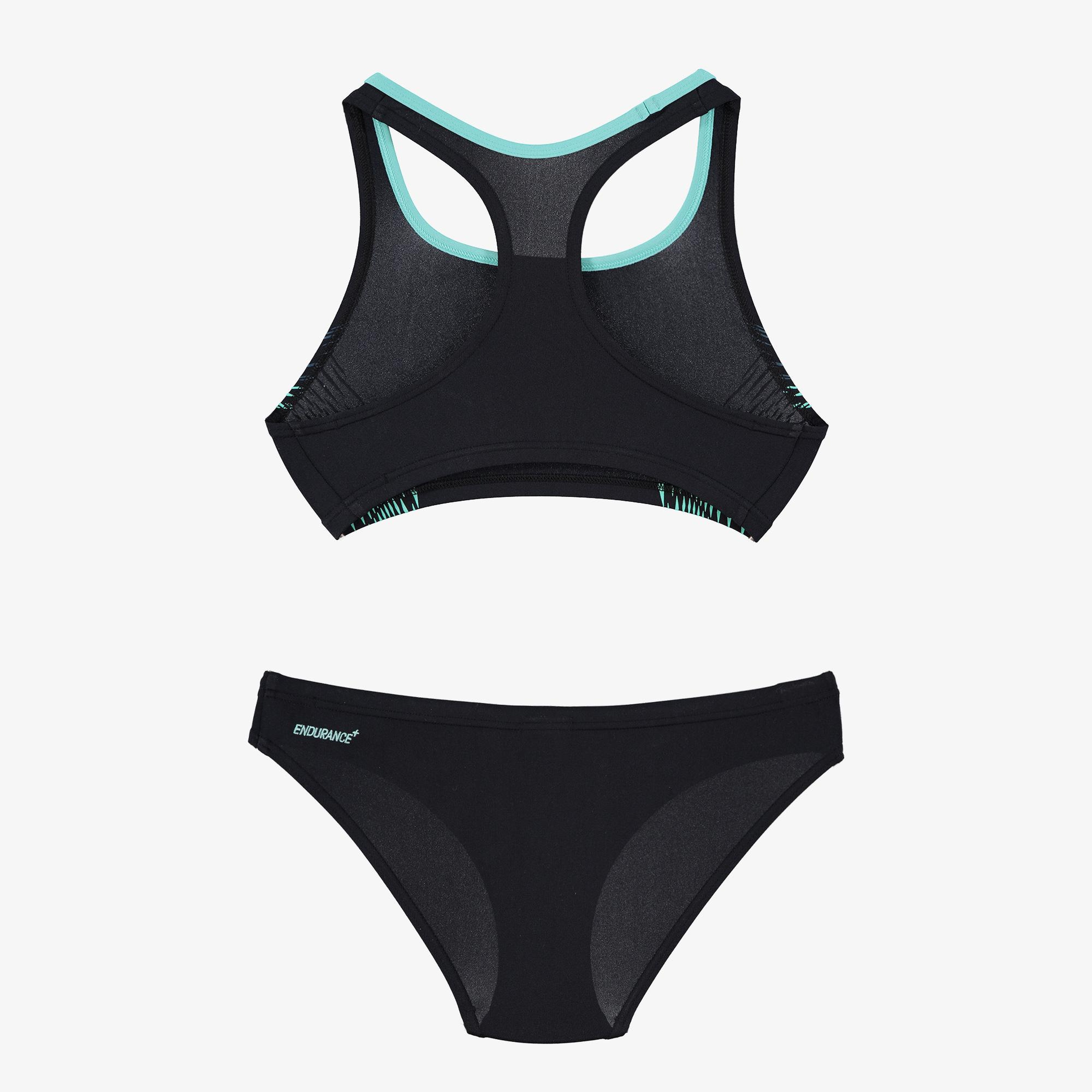 Speedo Placement 2 Piece Kadın Siyah Bikini Takımı