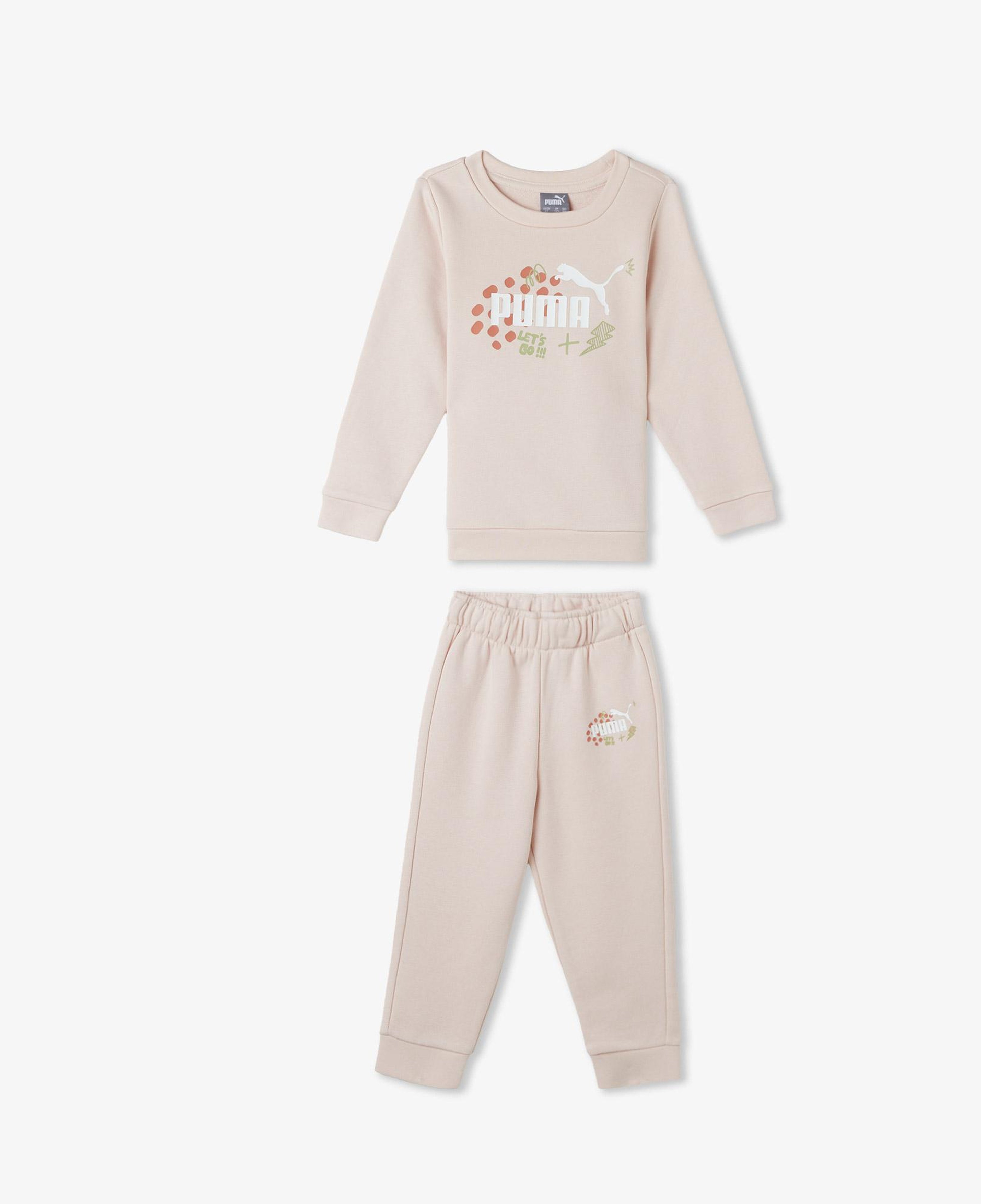 Puma Ess+ Bebek Pembe Eşofman Takımı