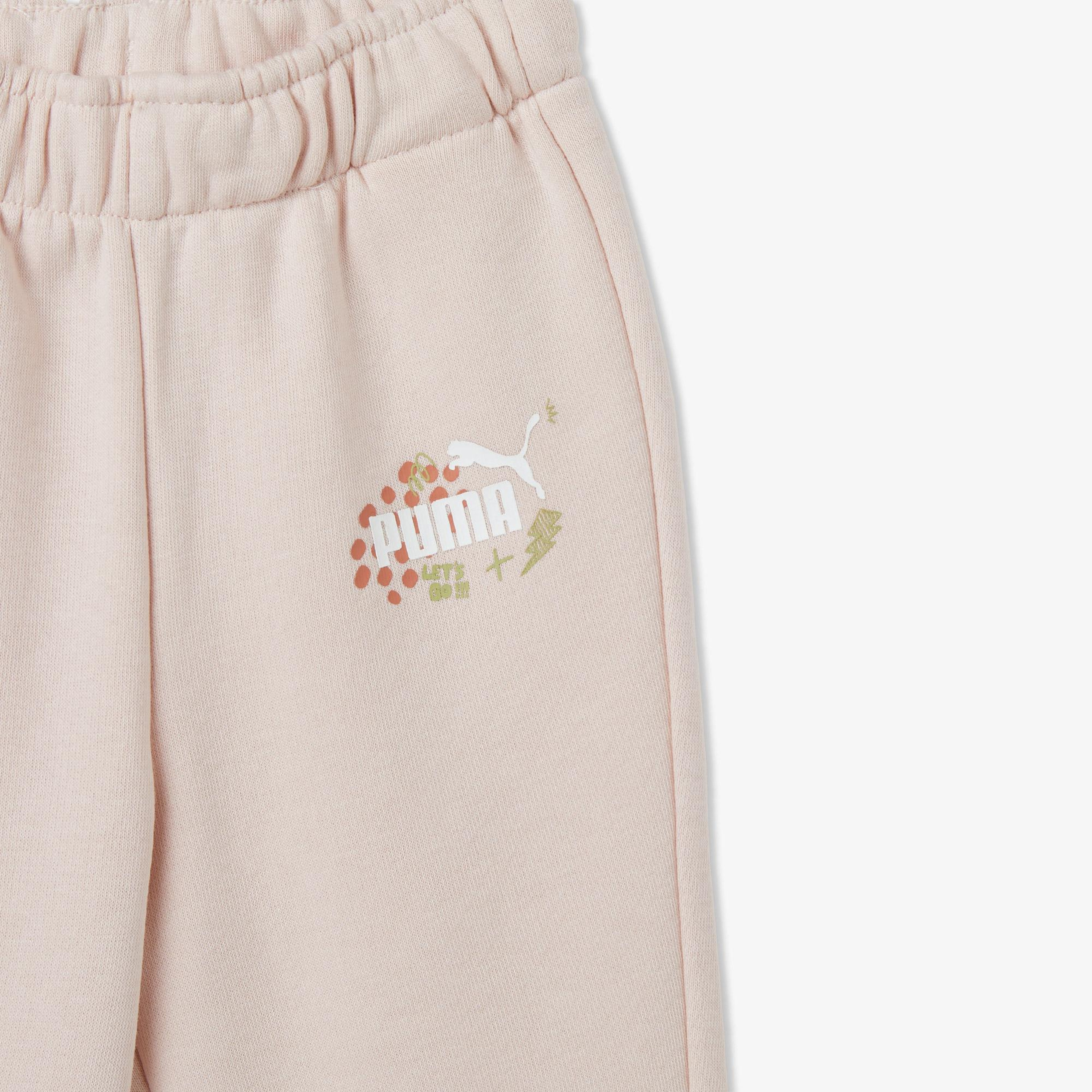Puma Ess+ Bebek Pembe Eşofman Takımı