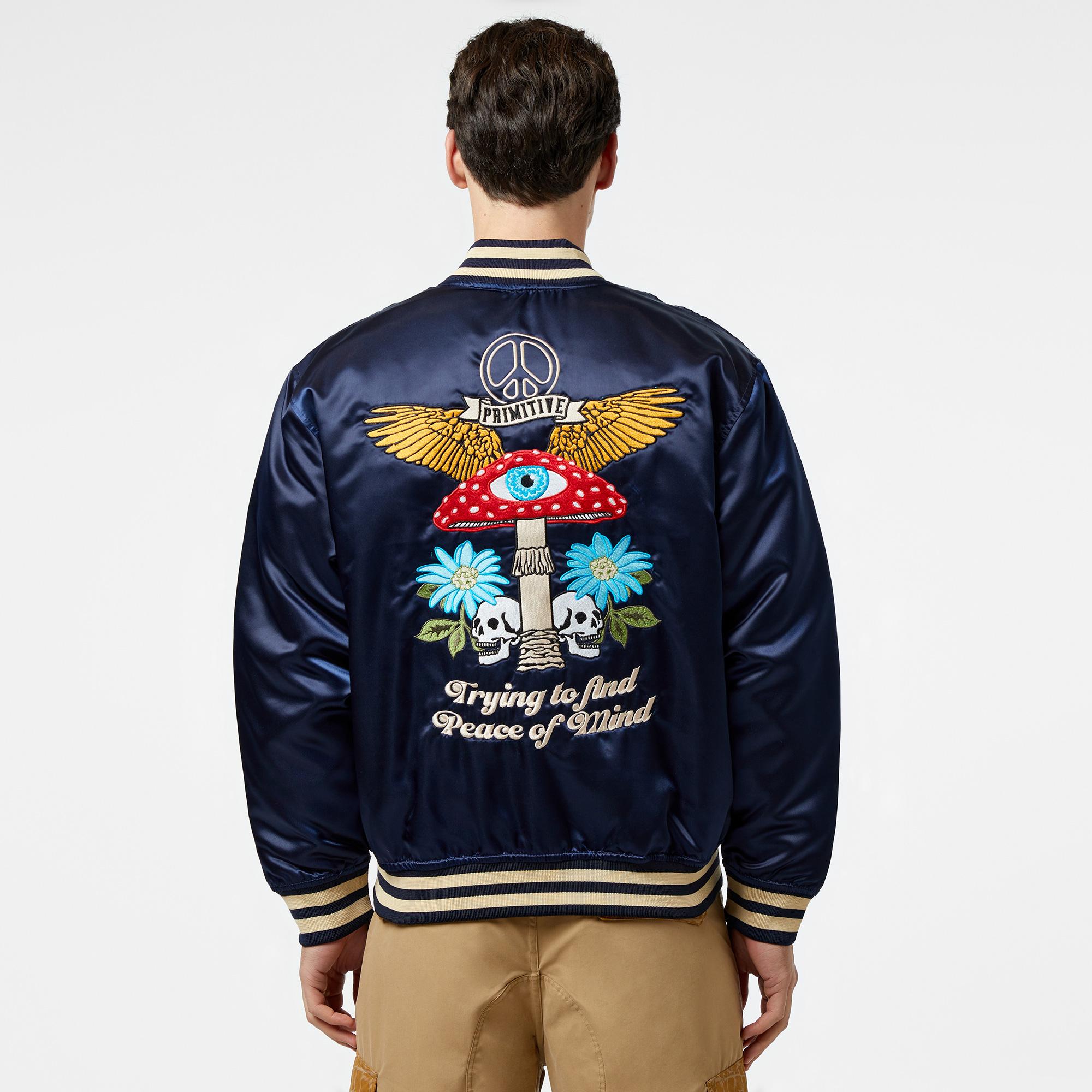Primitive Altar Varsity Erkek Lacivert Ceket