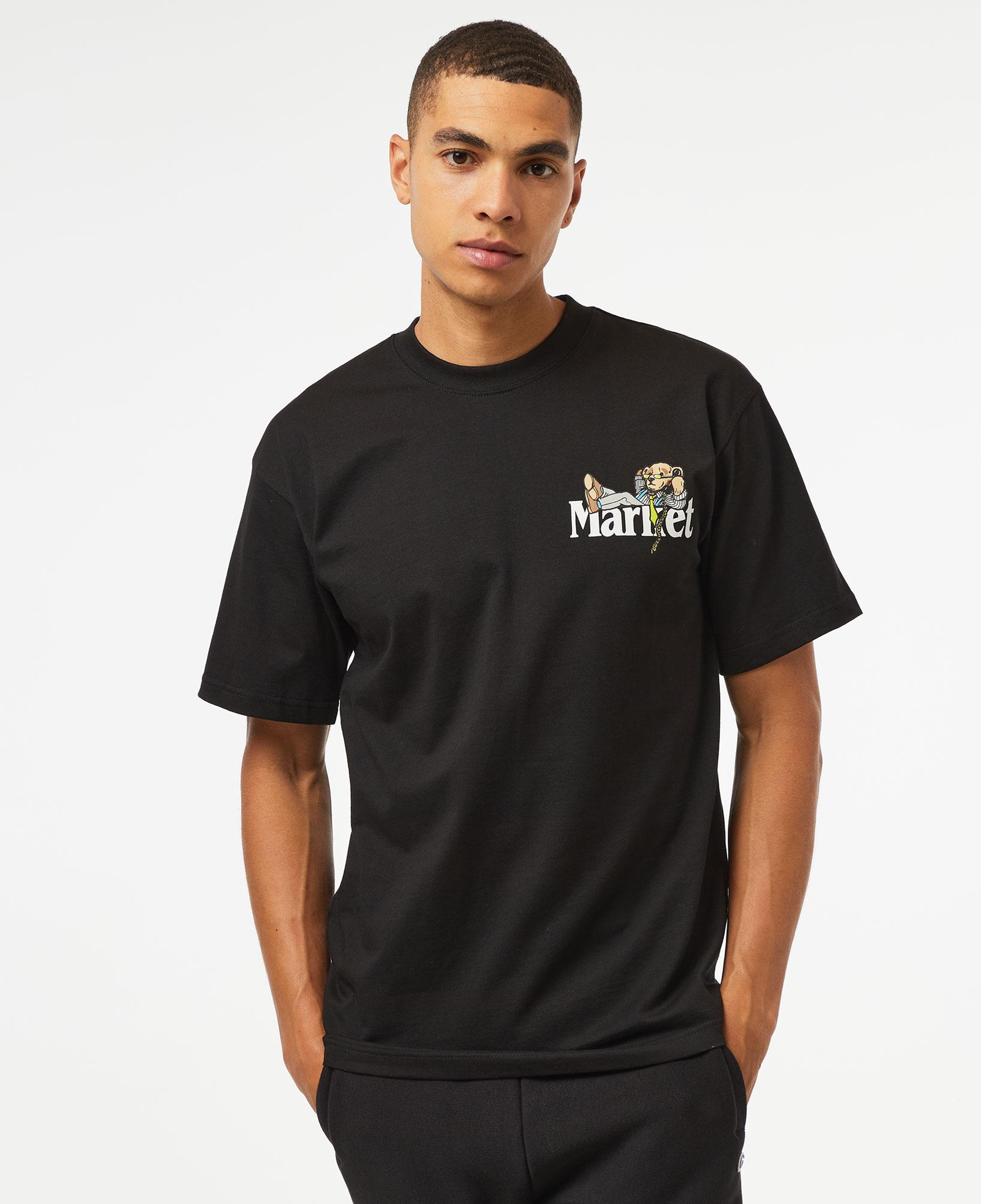 Market Better Call Bear Erkek Siyah T-Shirt