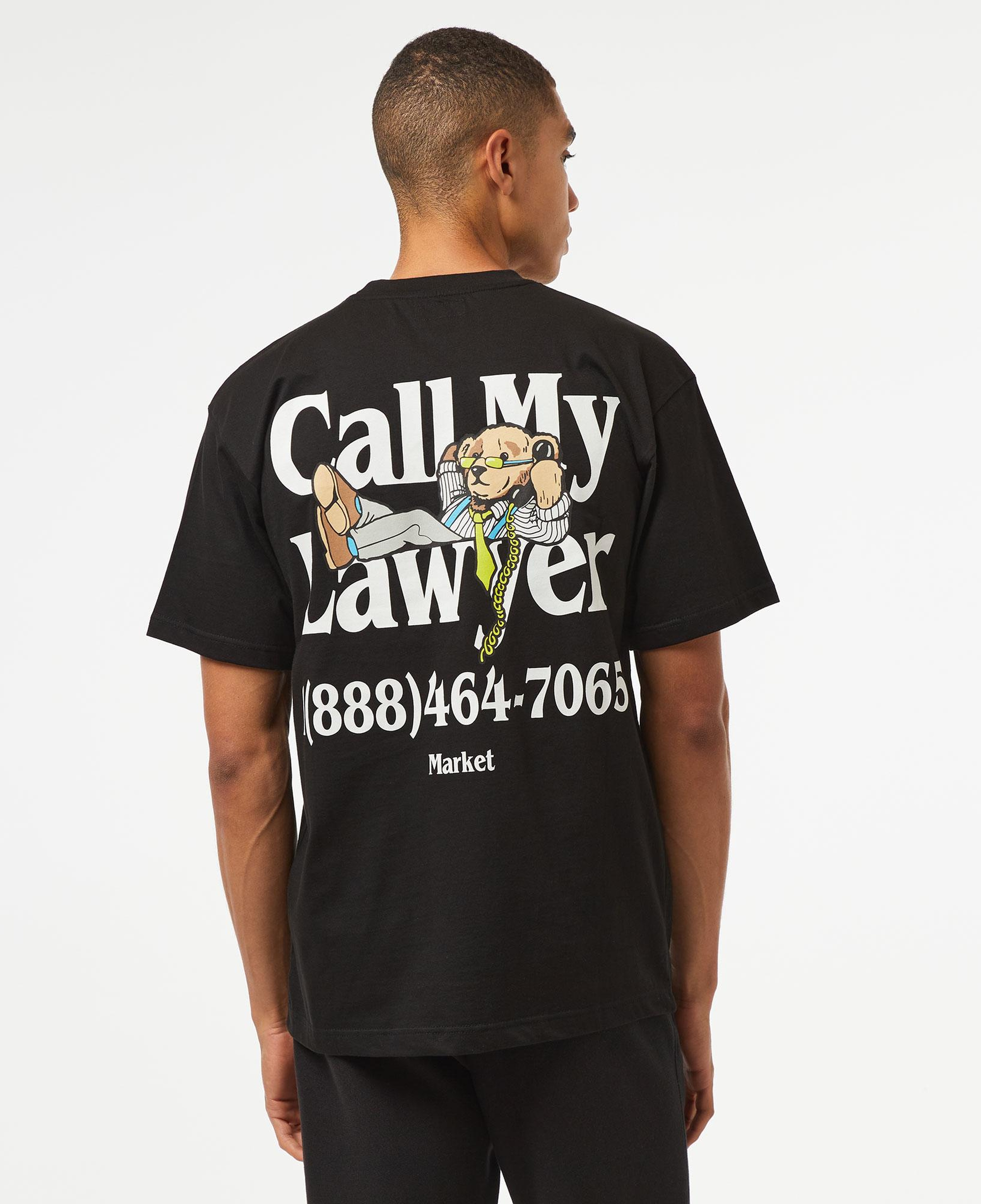 Market Better Call Bear Erkek Siyah T-Shirt