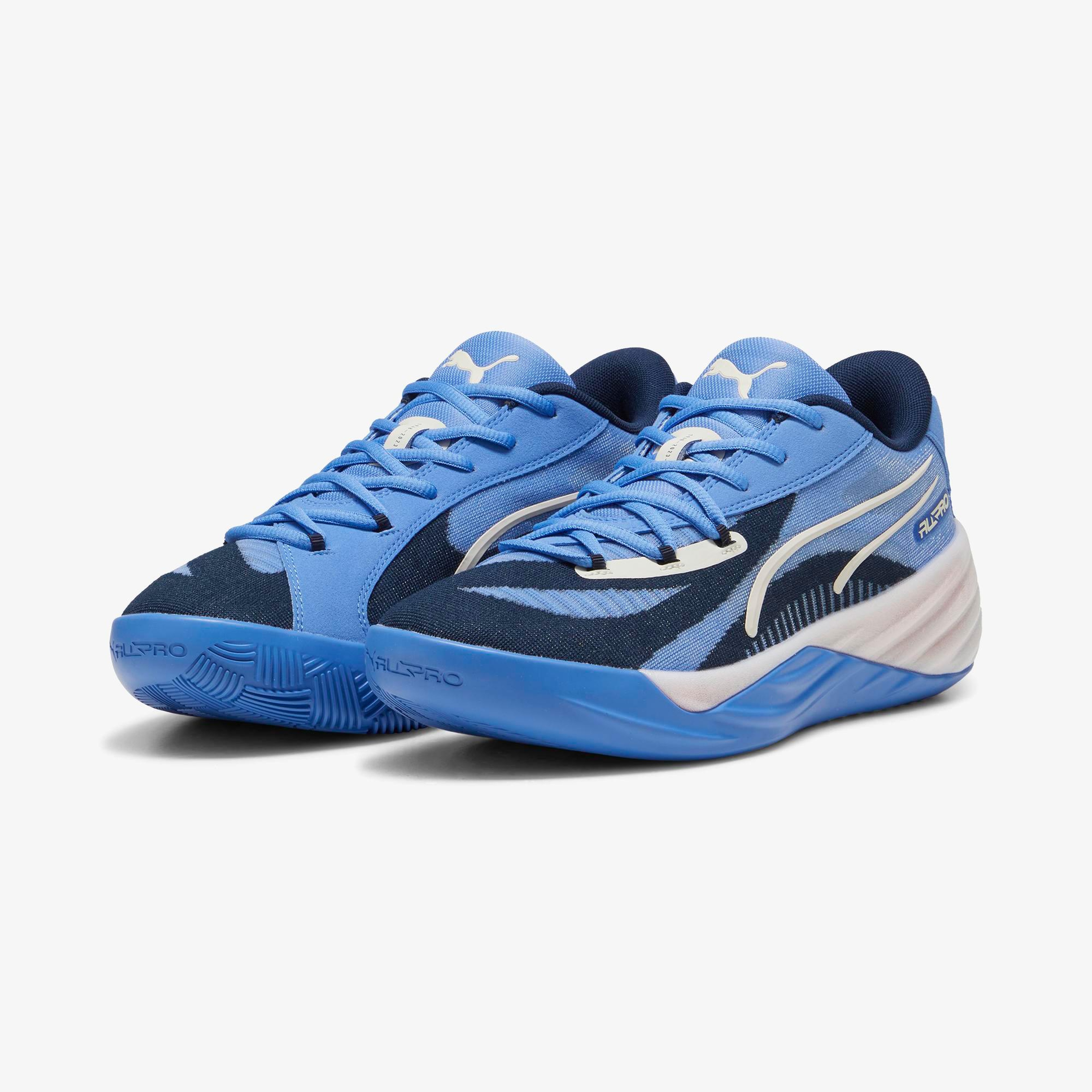 Puma All Pro Nitro Erkek Mavi Basketbol Ayakkabısı