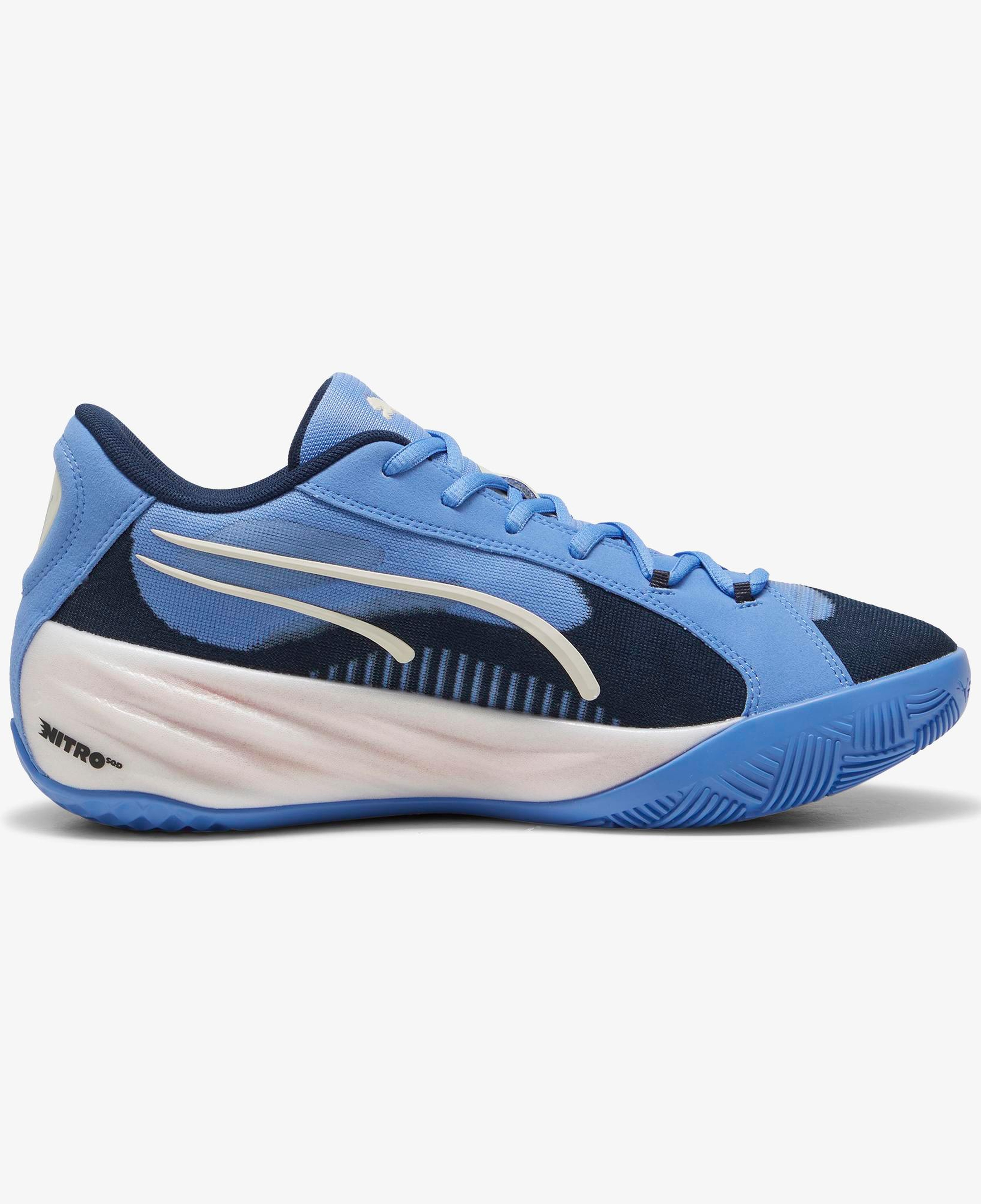 Puma All Pro Nitro Erkek Mavi Basketbol Ayakkabısı