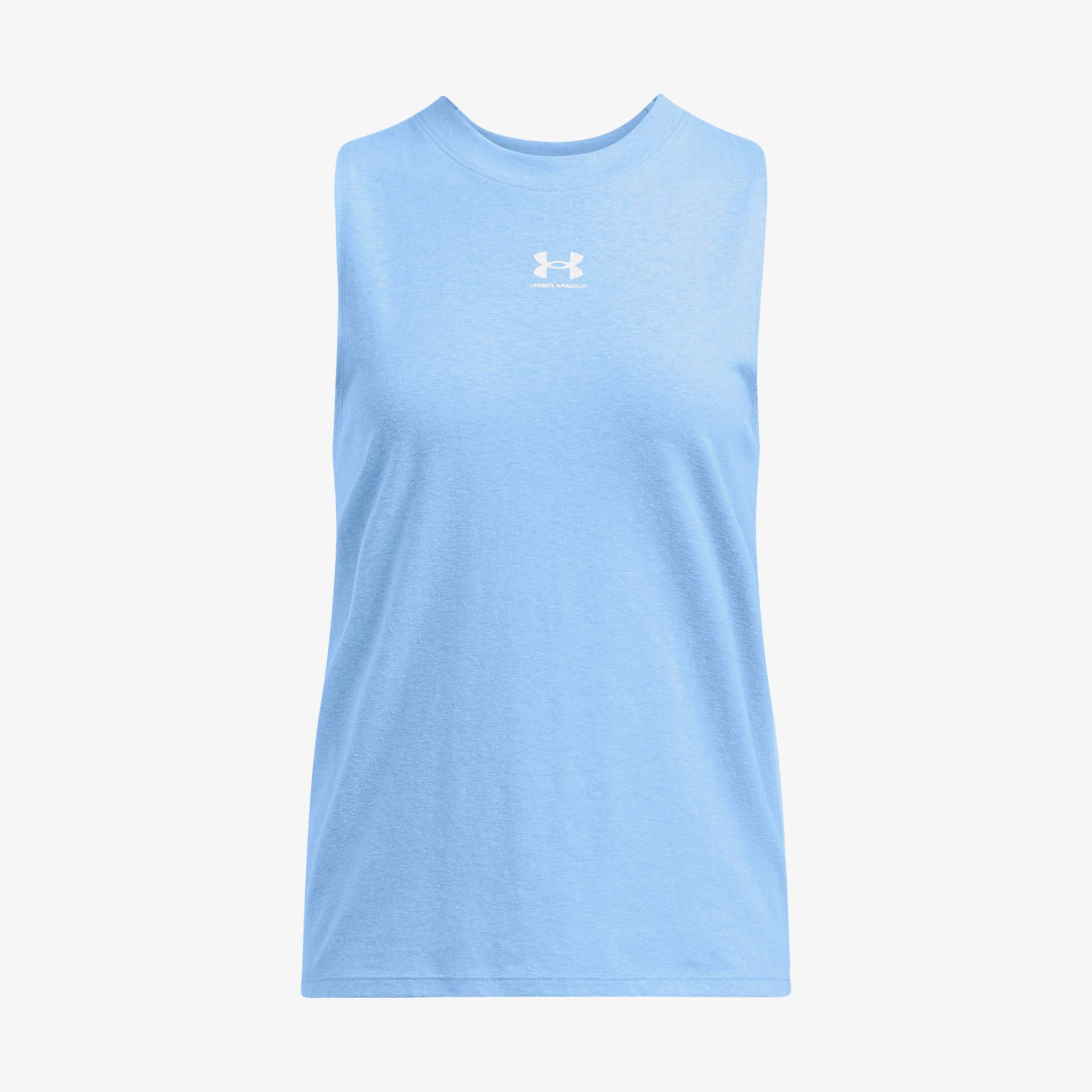 Under Armour Rival Muscle Kadın Mavi Antrenman Atleti