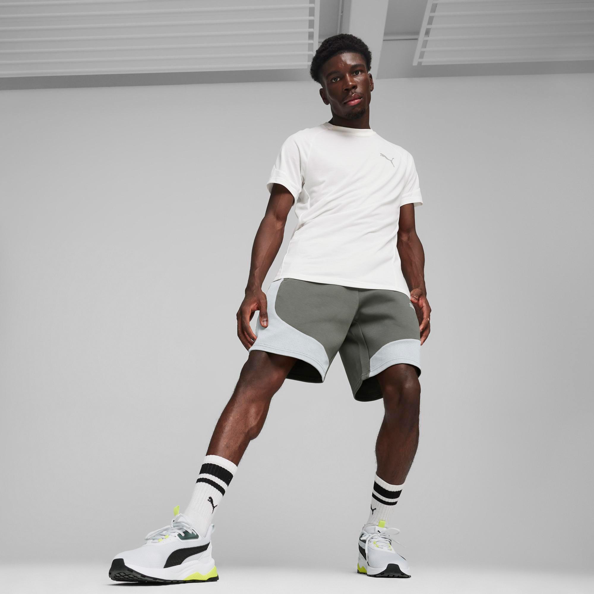 Puma Evostrıpe Unisex Gri Şort