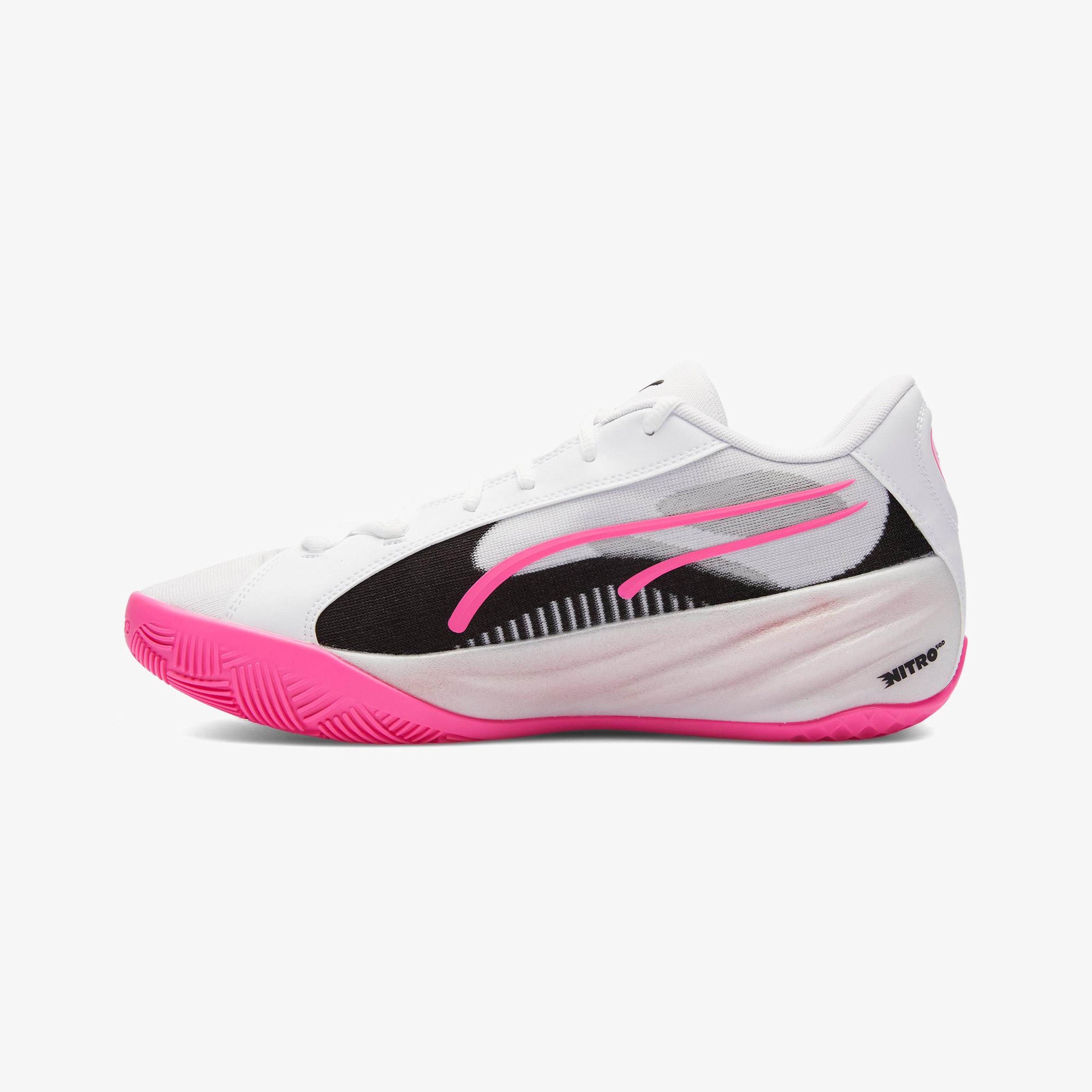 Puma All Pro Nıtro Erkek Beyaz Basketbol Ayakkabısı