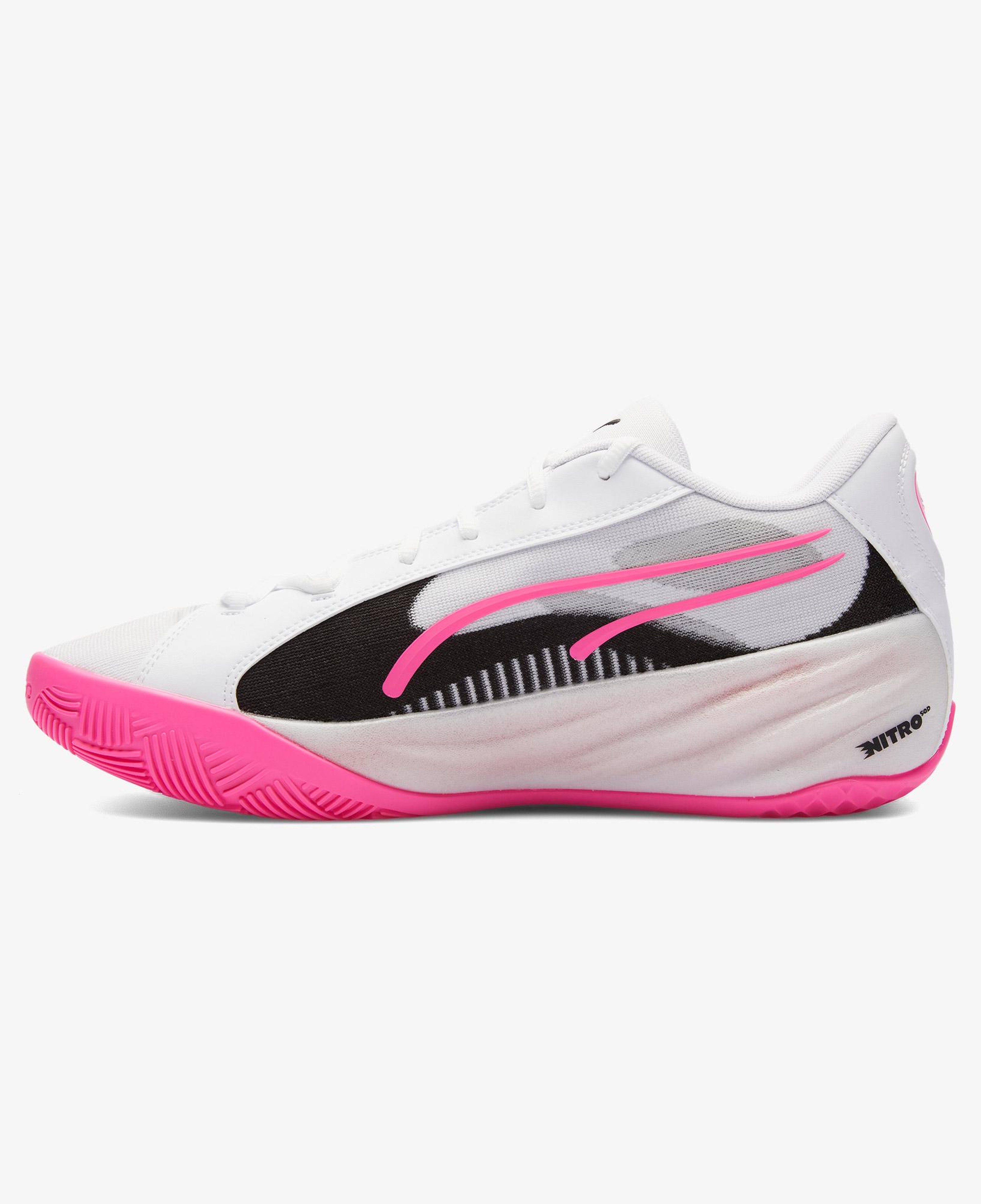 Puma All Pro Nıtro Erkek Beyaz Basketbol Ayakkabısı