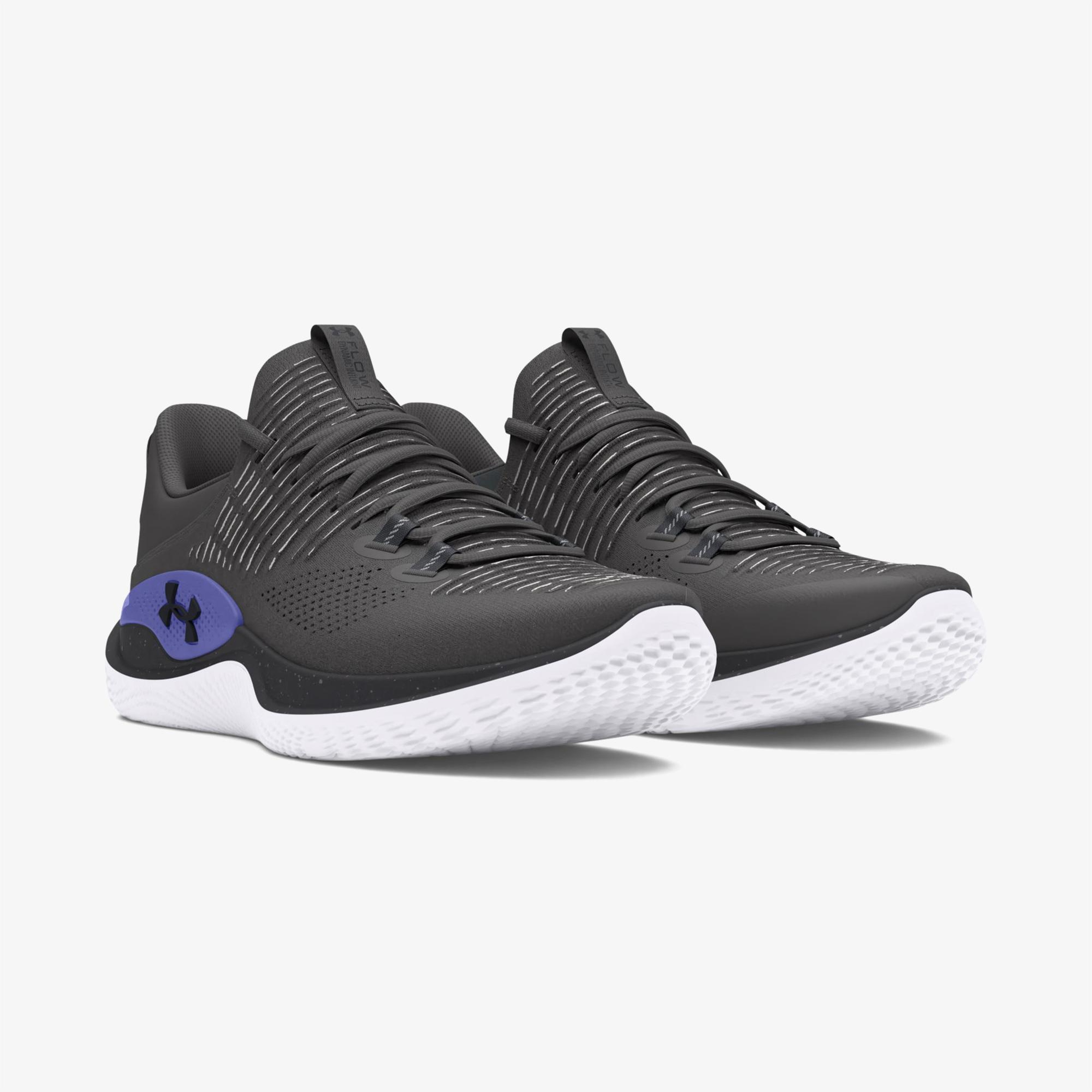 Under Armour Flow Dynamic Erkek Gri Antrenman Ayakkabısı