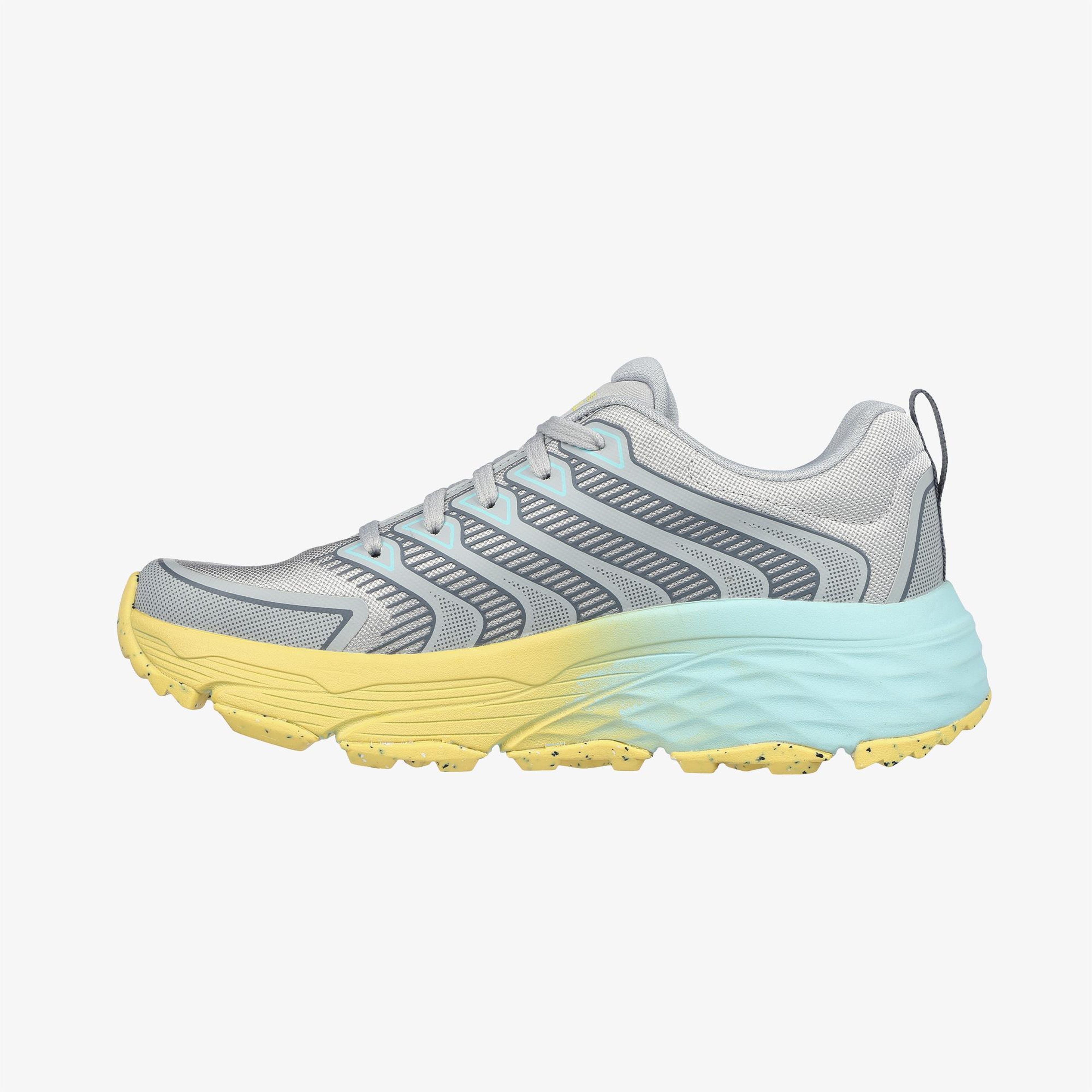 Skechers Max Cushioning Elite Trail Kadın Gri Spor Ayakkabı