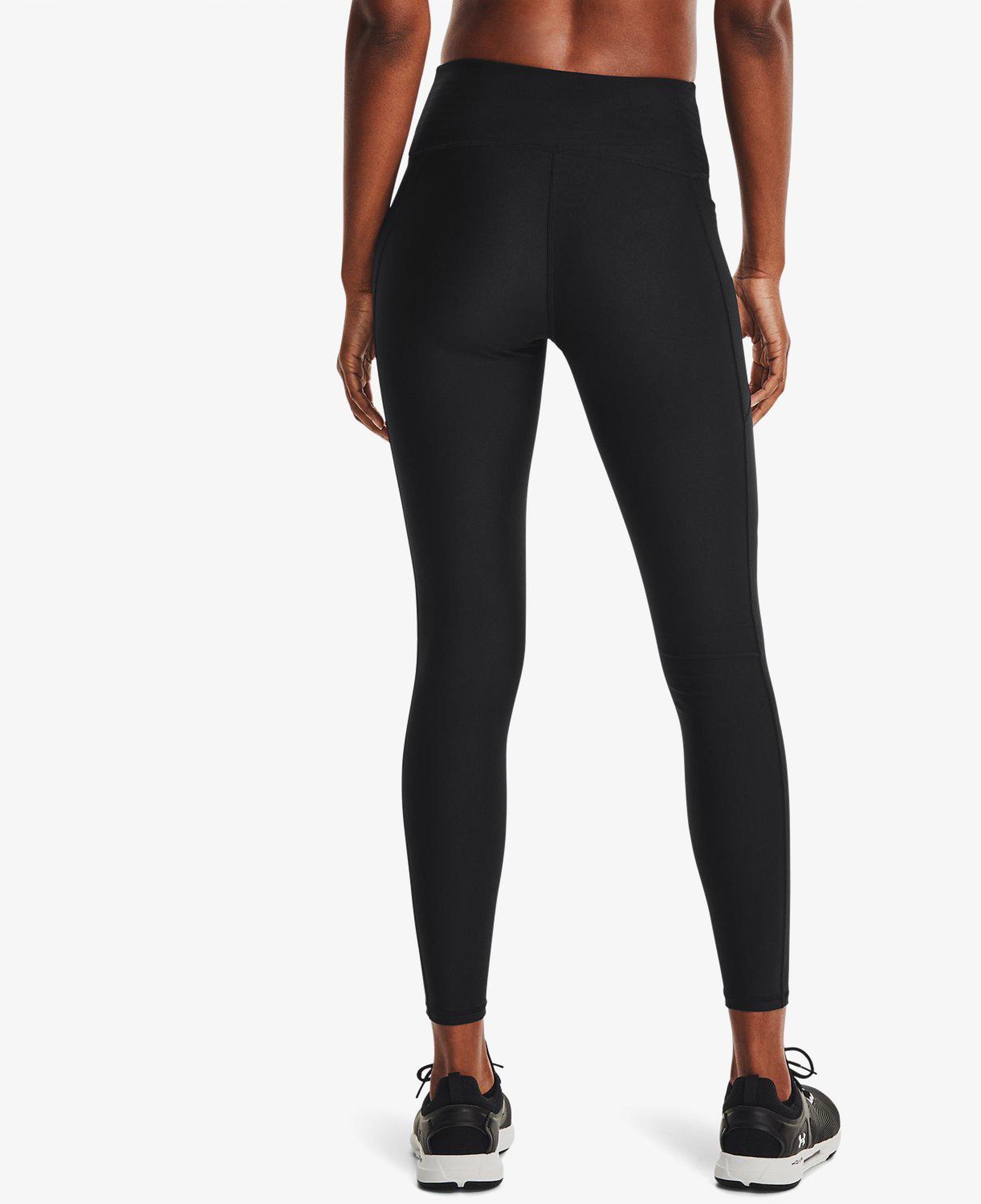 Under Armour Tech Hirise Kadın Siyah Antrenman Taytı