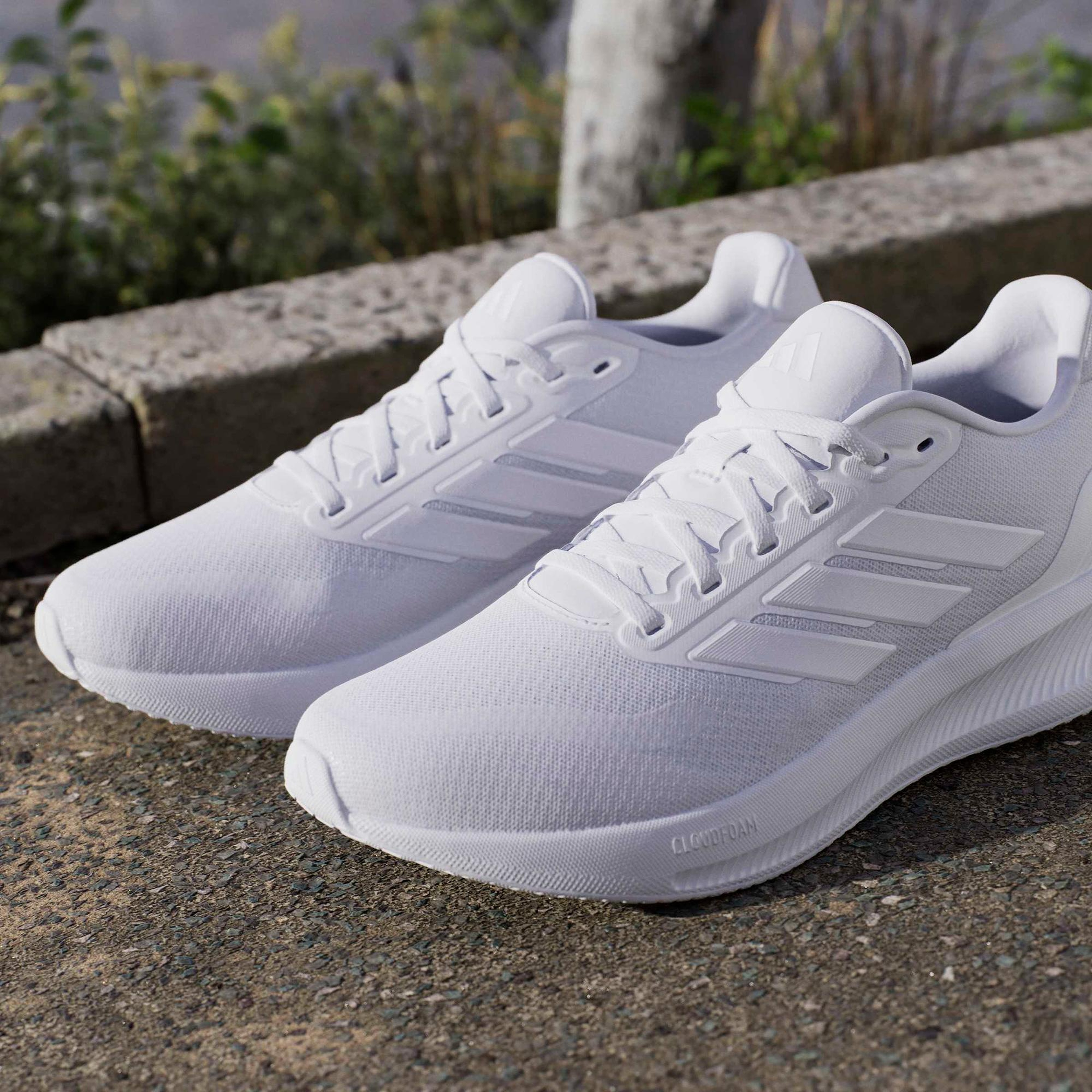 adidas Runfalcon 5 Erkek Beyaz Koşu Ayakkabısı