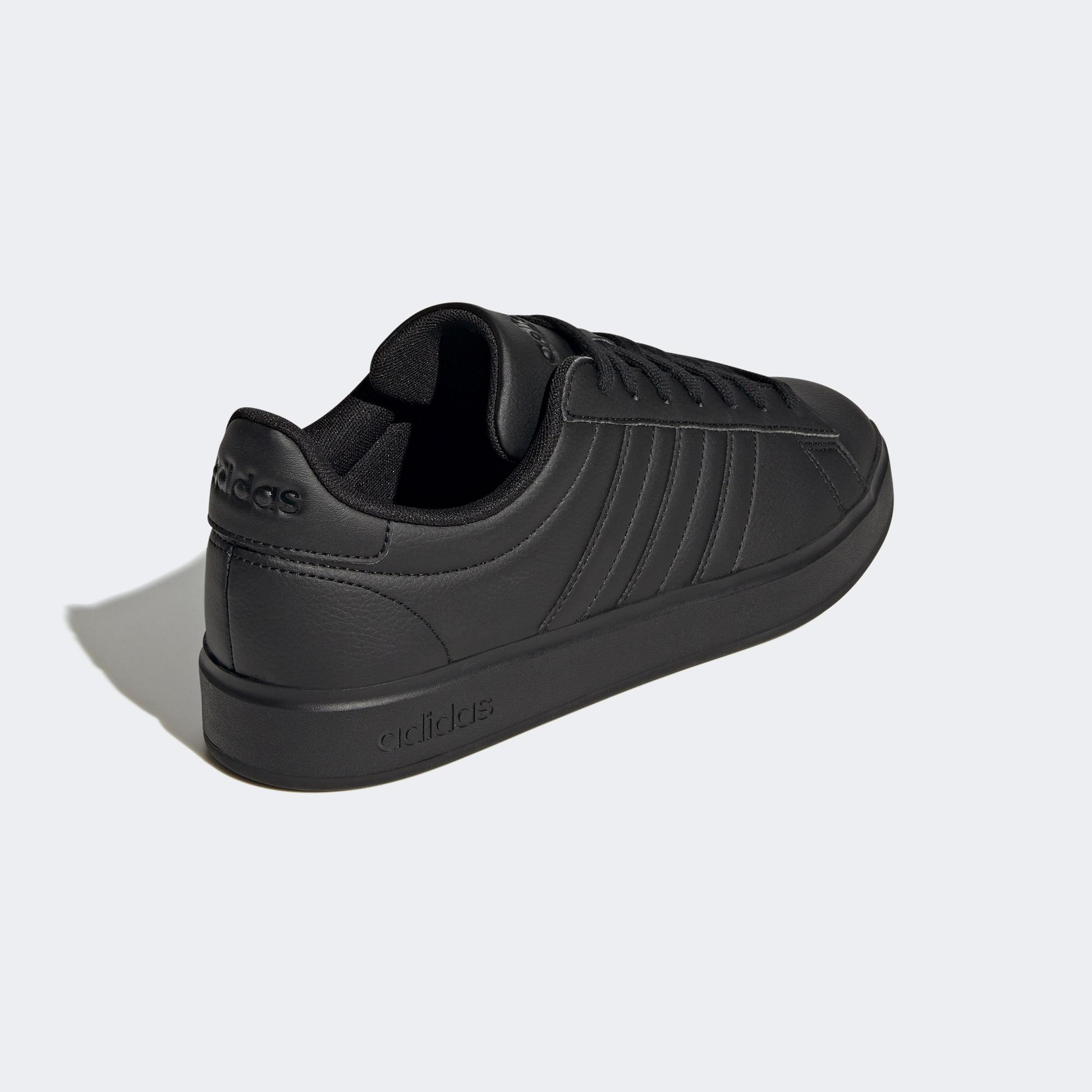 adidas Grand Court 2.0 Erkek Siyah Günlük Spor Ayakkabı