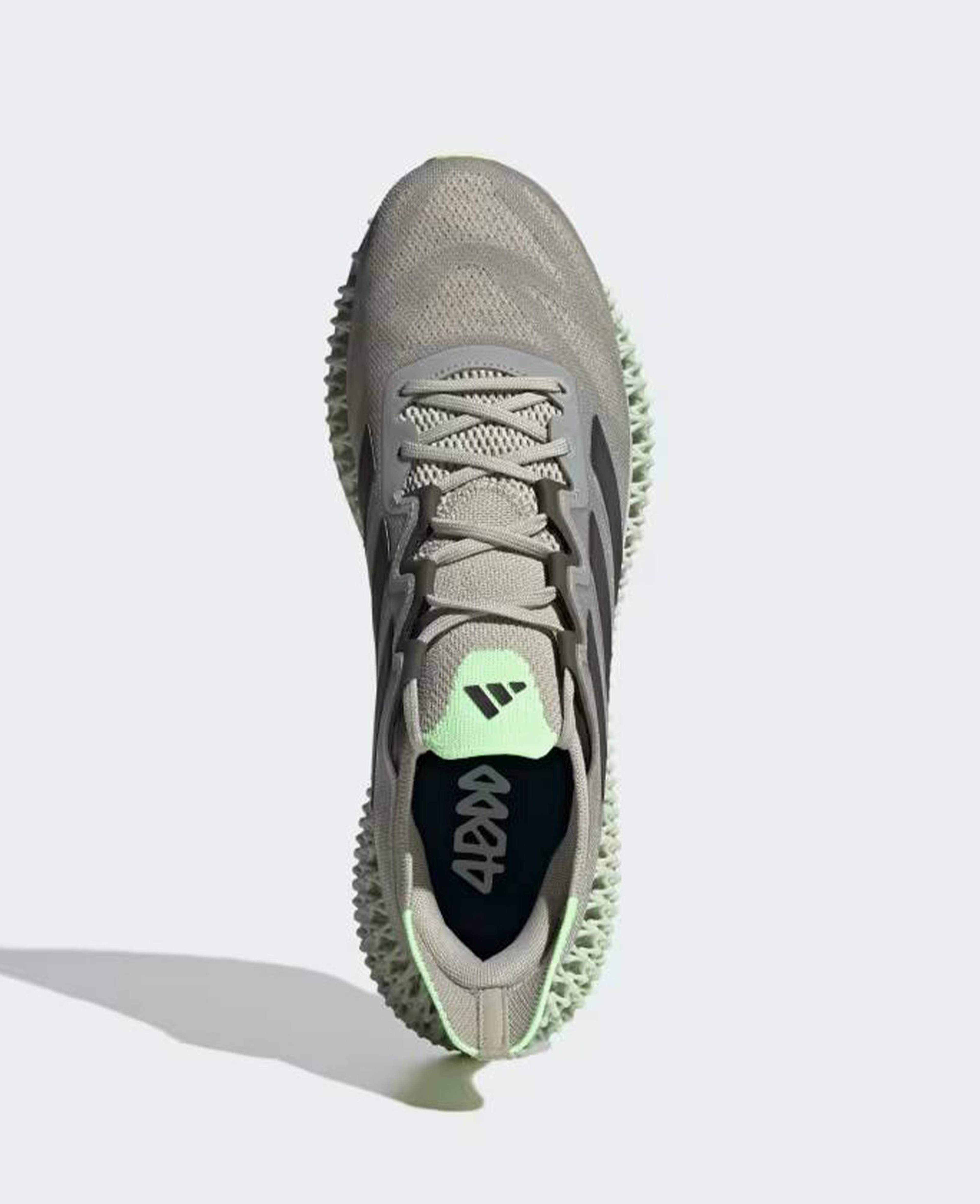 adidas 4Dfwd 3 Erkek Gri Koşu Ayakkabısı