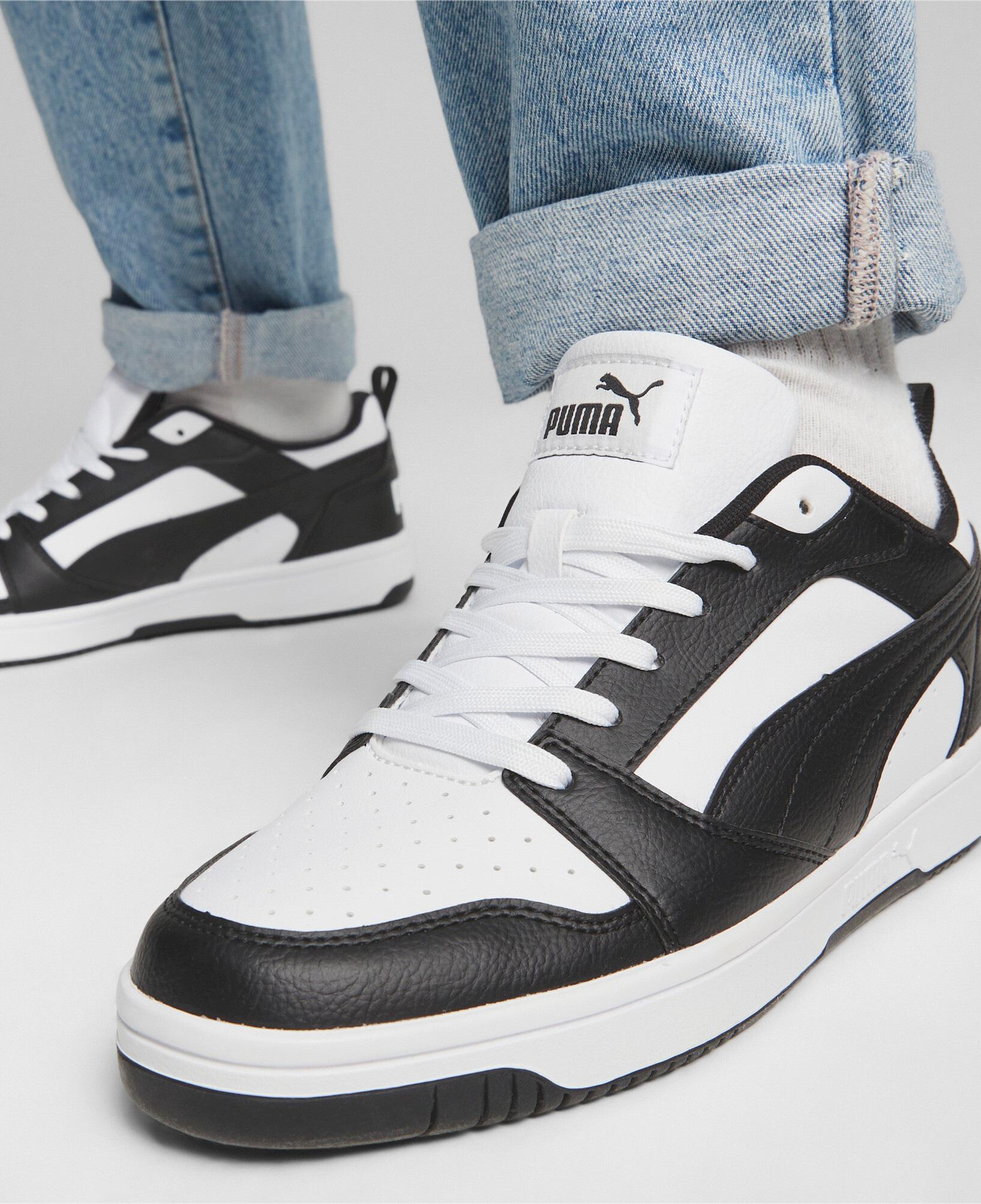 Puma Rebound V6 Low Unisex Siyah Spor Ayakkabı