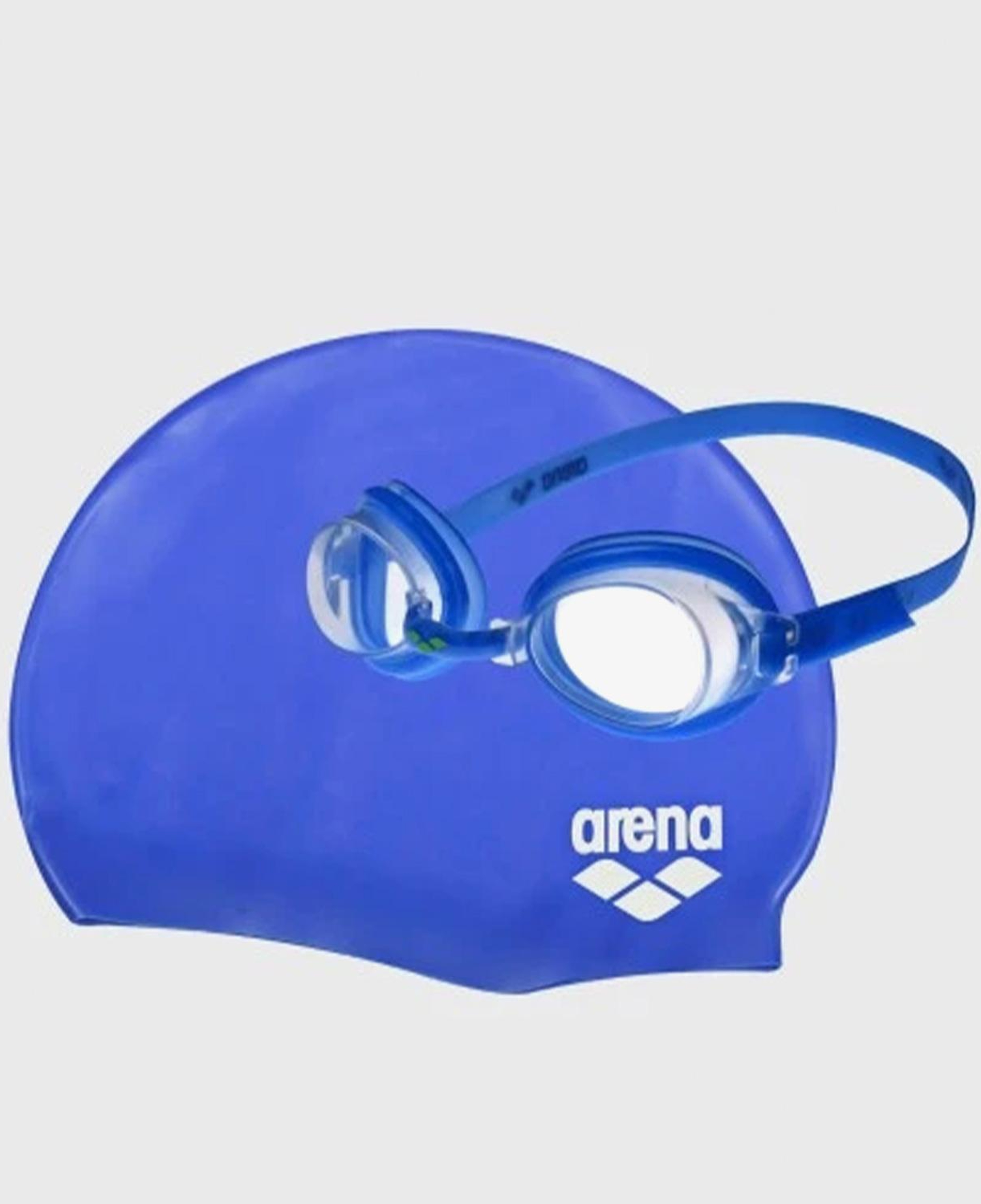 Arena Pool Çocuk Mavi Bone & Yüzücü Gözlüğü Seti