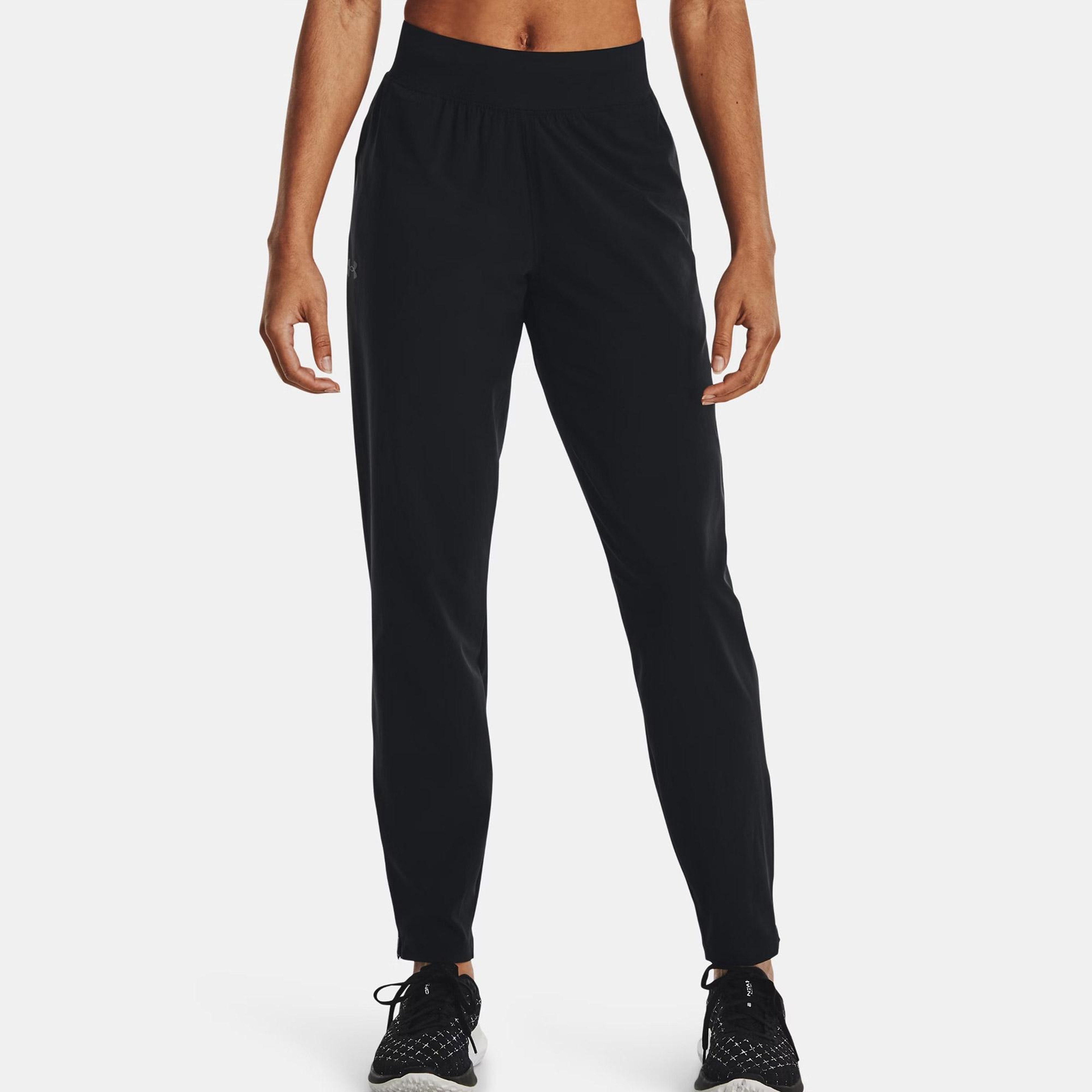Under Armour OutRun Kadın Siyah Koşu Eşofman Altı
