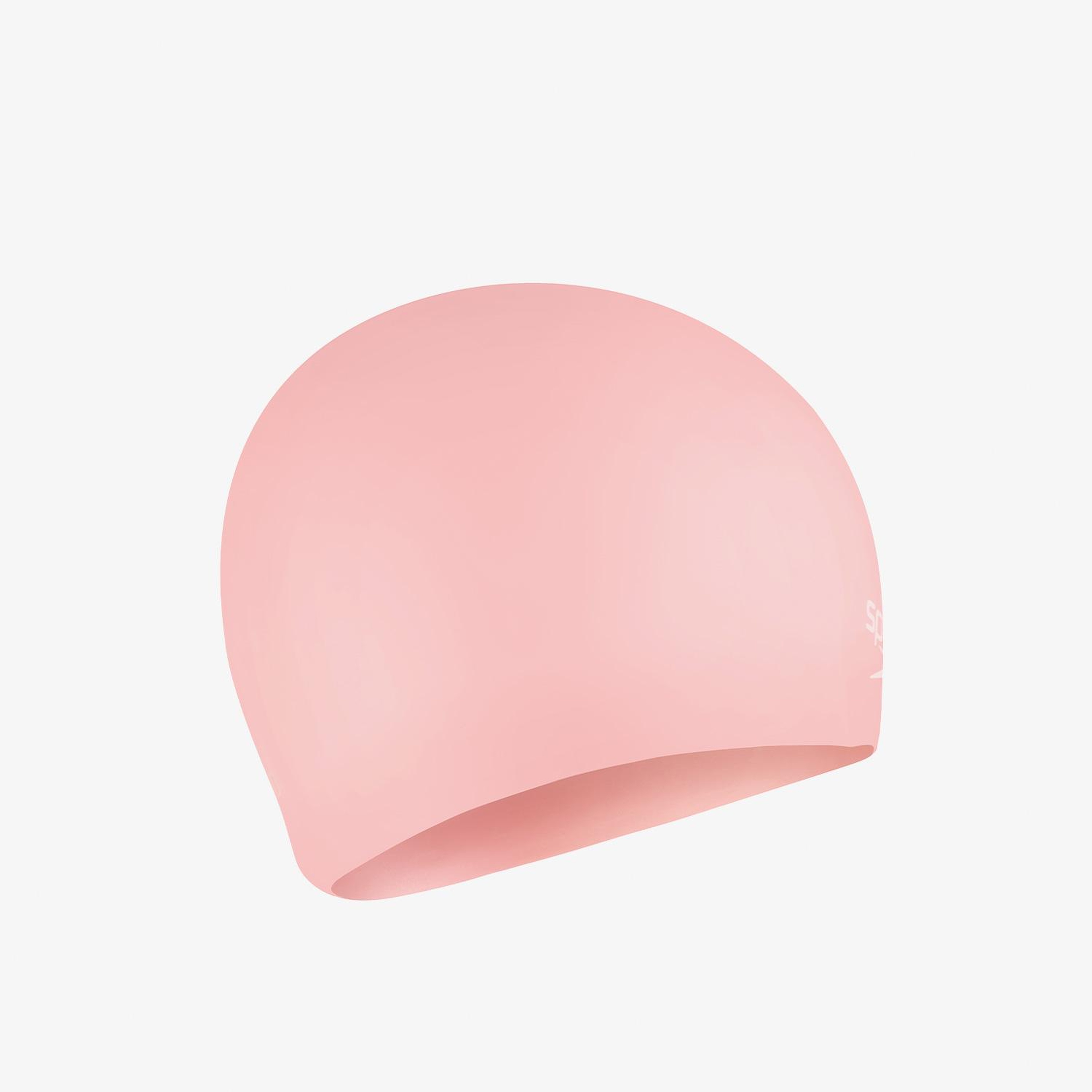 Speedo Plain Moulded Silicone Unisex Pembe Havuz Bonesi