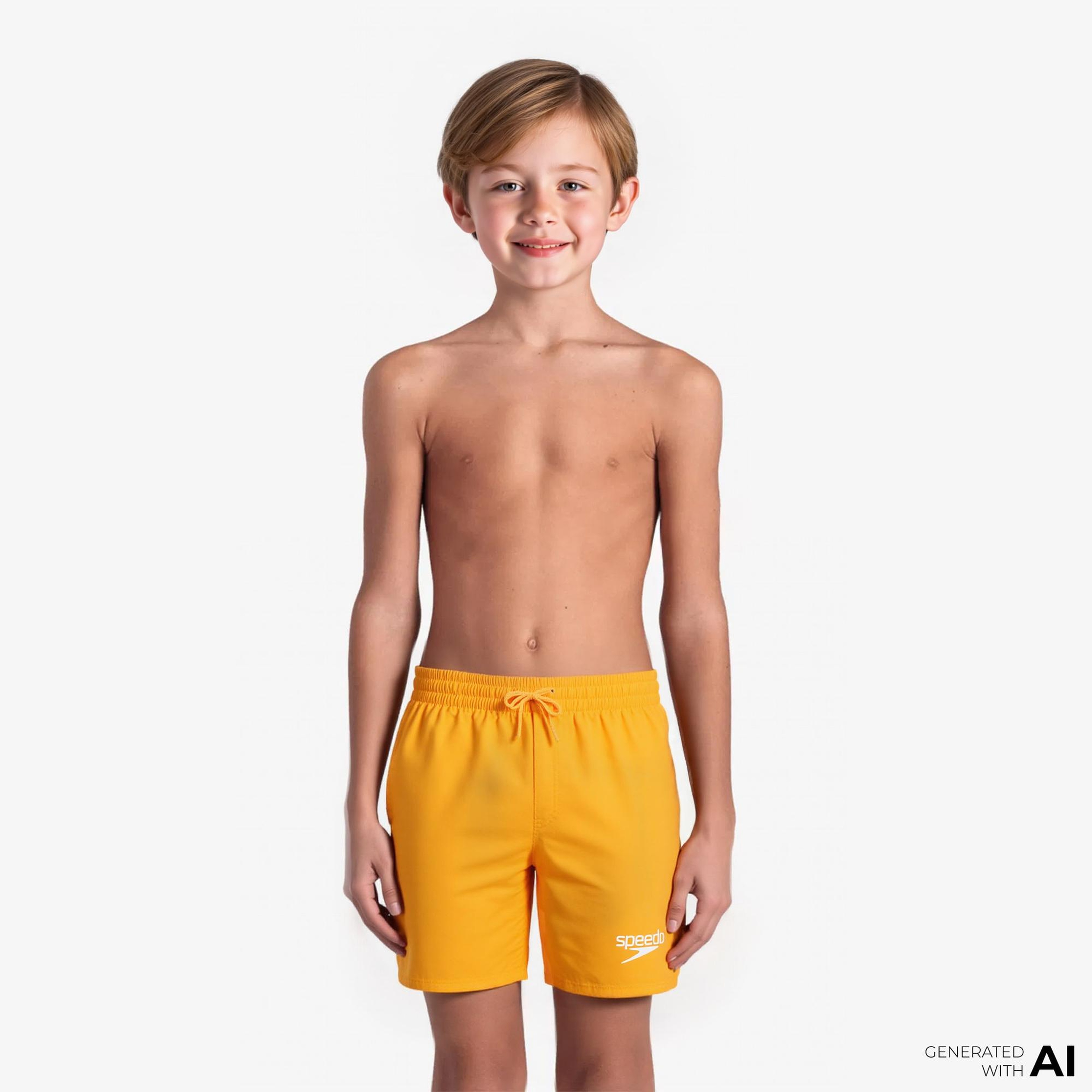 Speedo Classics 13 Çocuk Sarı Deniz Şortu
