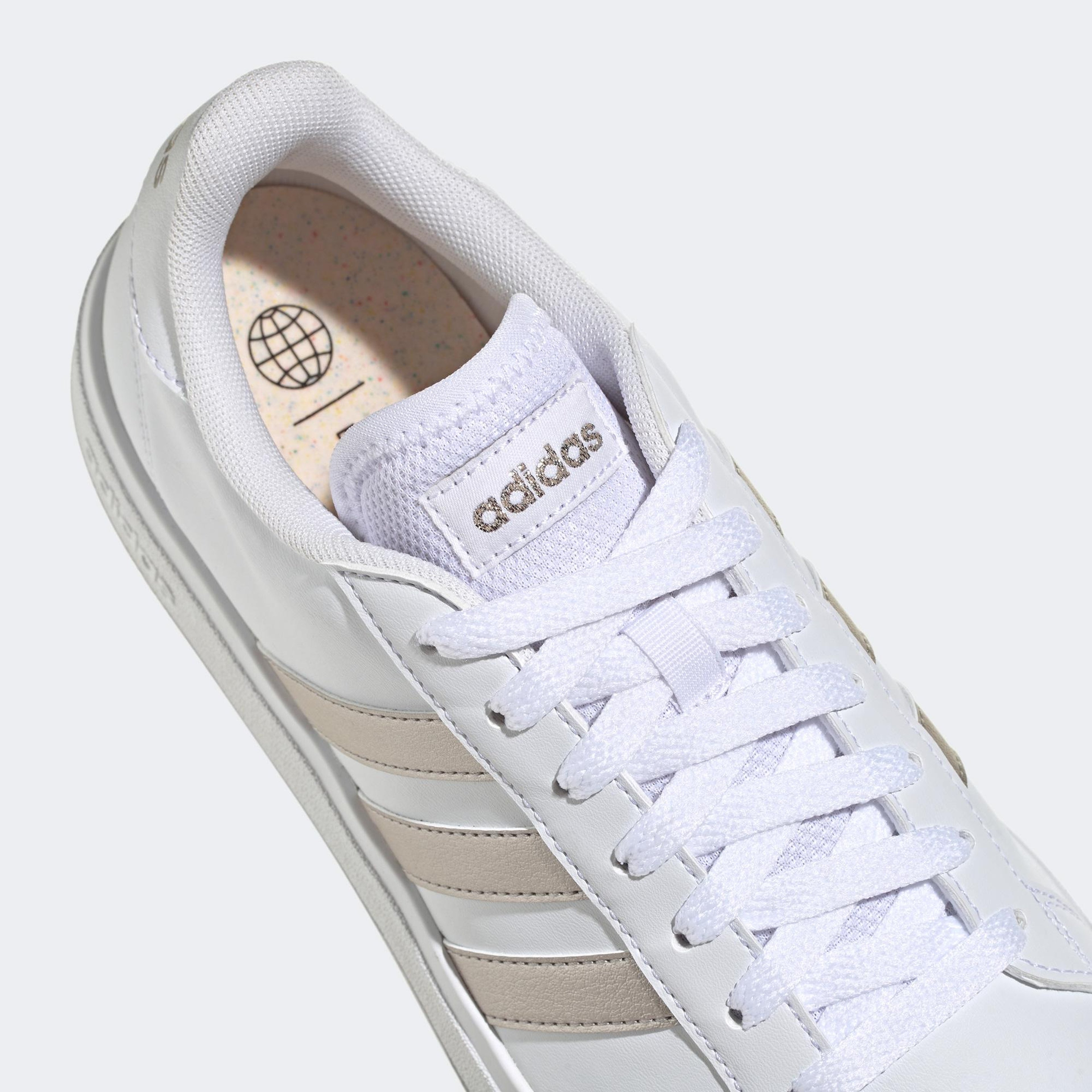 adidas Grand Court Base 2.0 Kadın Beyaz Günlük Spor Ayakkabı