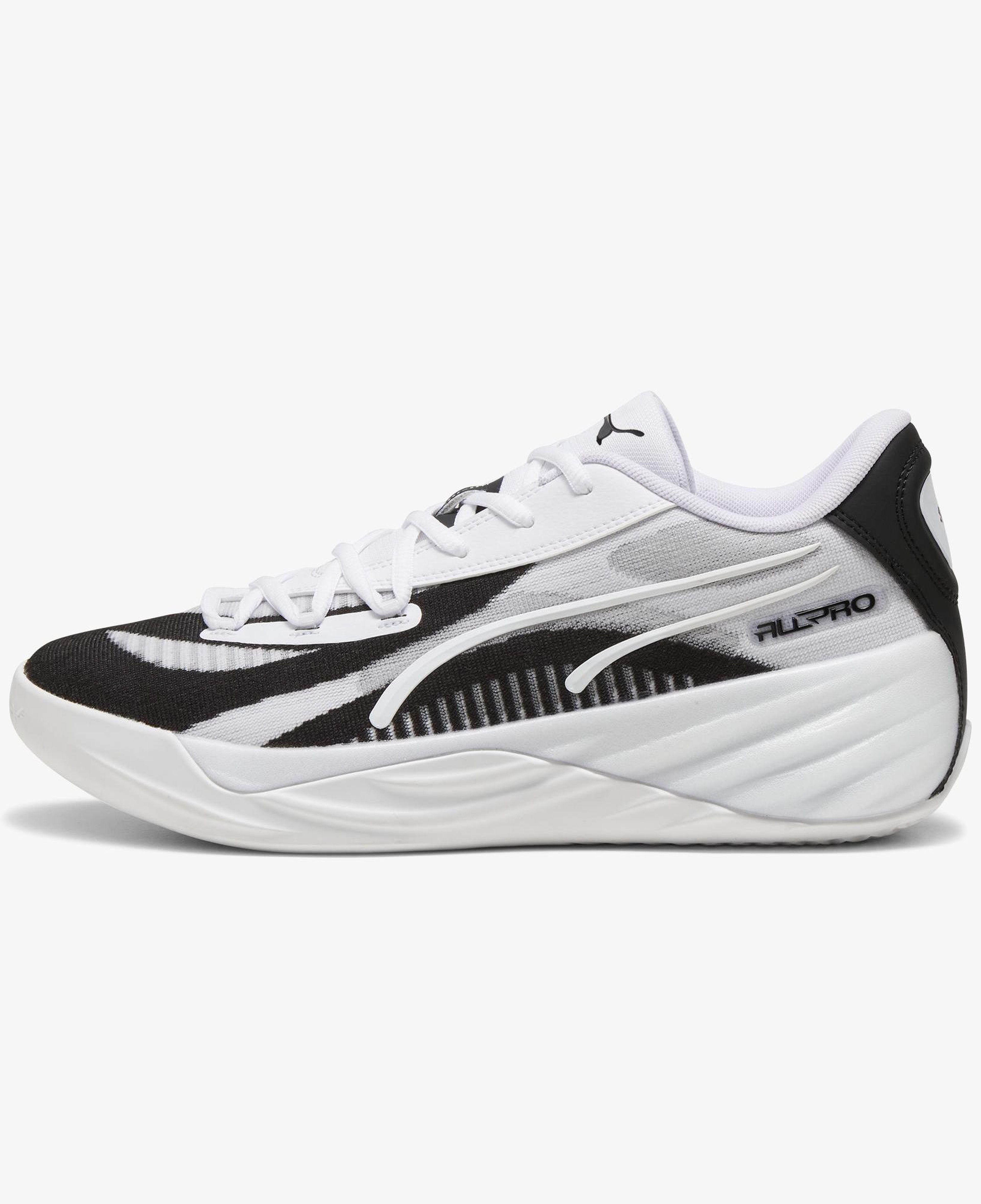 Puma All-Pro Nitro Team Unisex Beyaz Basketbol Ayakkabısı