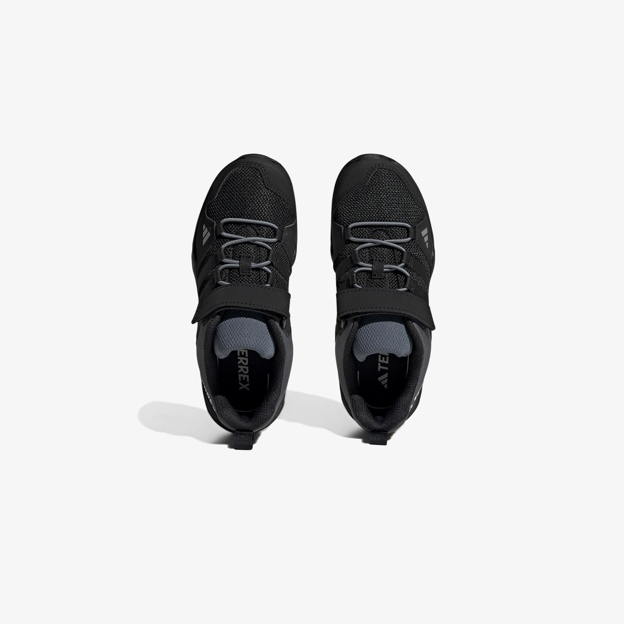 adidas Terrex AX2R Hook-And-Loop Çocuk Siyah Spor Ayakkabı