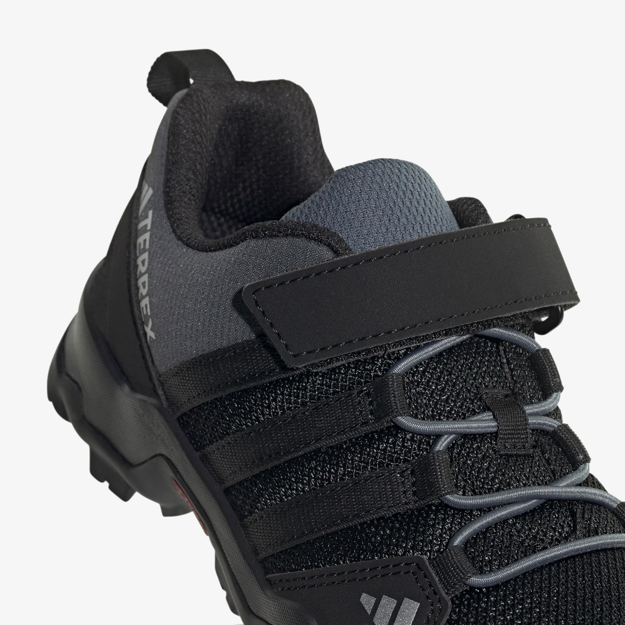 adidas Terrex AX2R Hook-And-Loop Çocuk Siyah Spor Ayakkabı