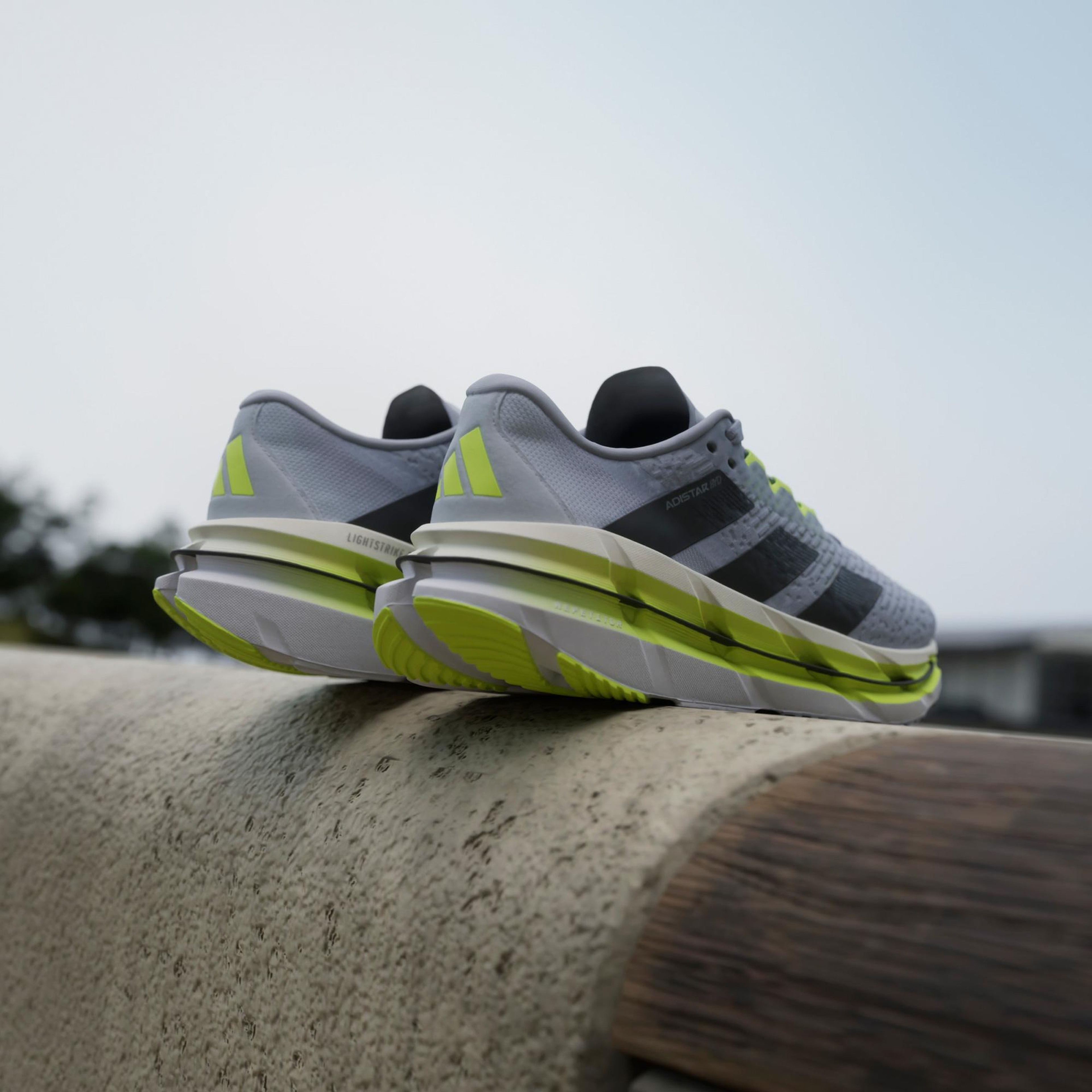 adidas Adistar Byd Erkek Gri Koşu Ayakkabısı