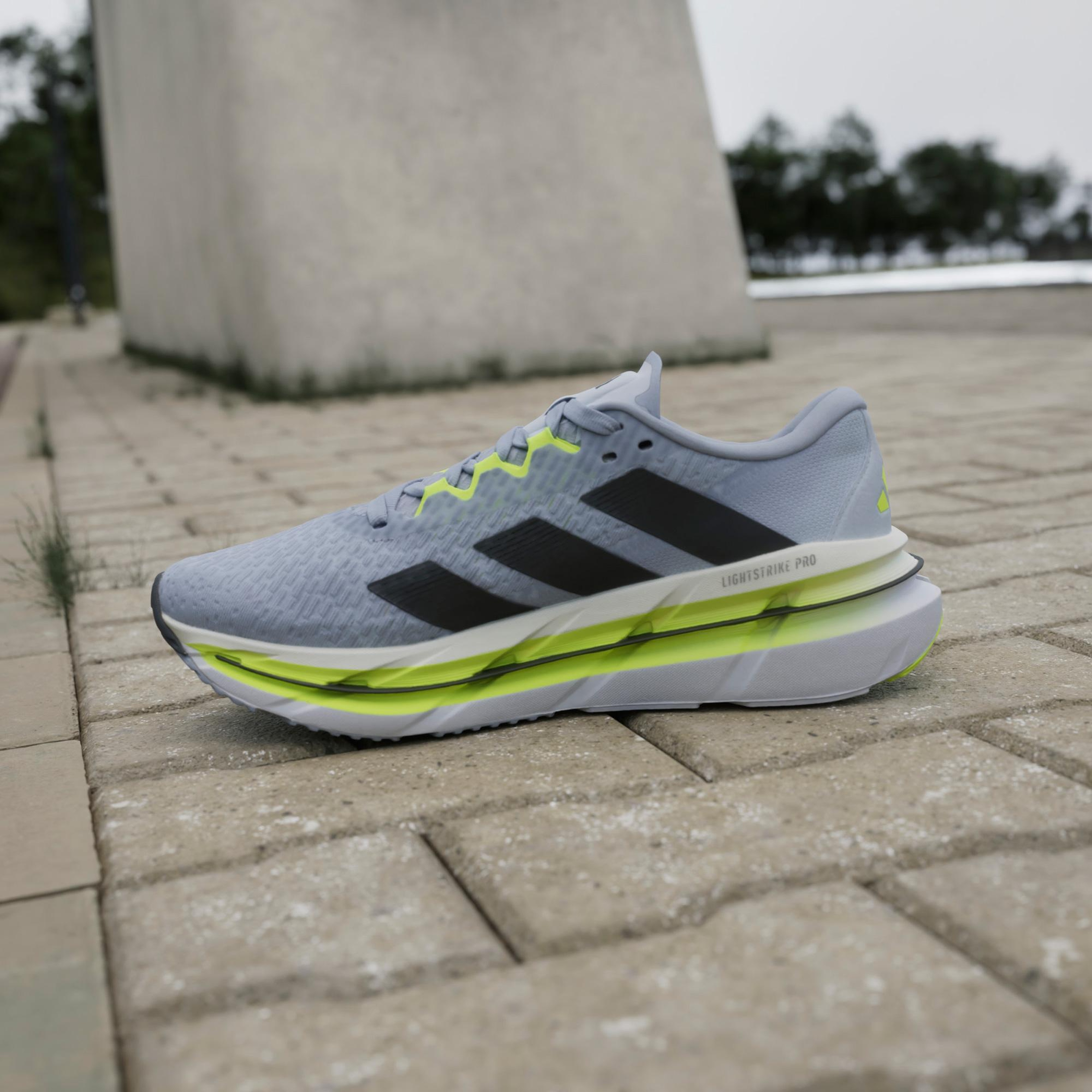 adidas Adistar Byd Erkek Gri Koşu Ayakkabısı