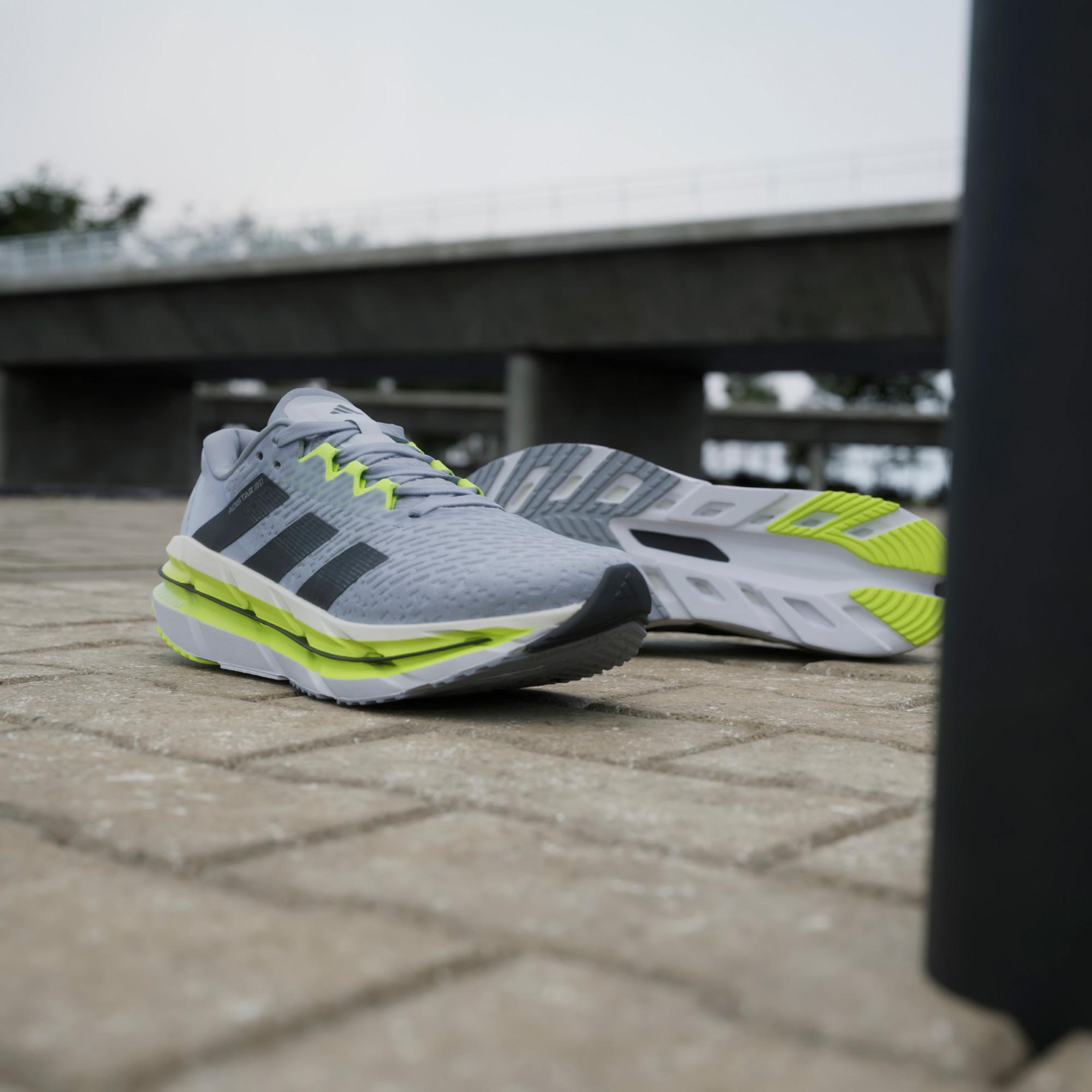 adidas Adistar Byd Erkek Gri Koşu Ayakkabısı