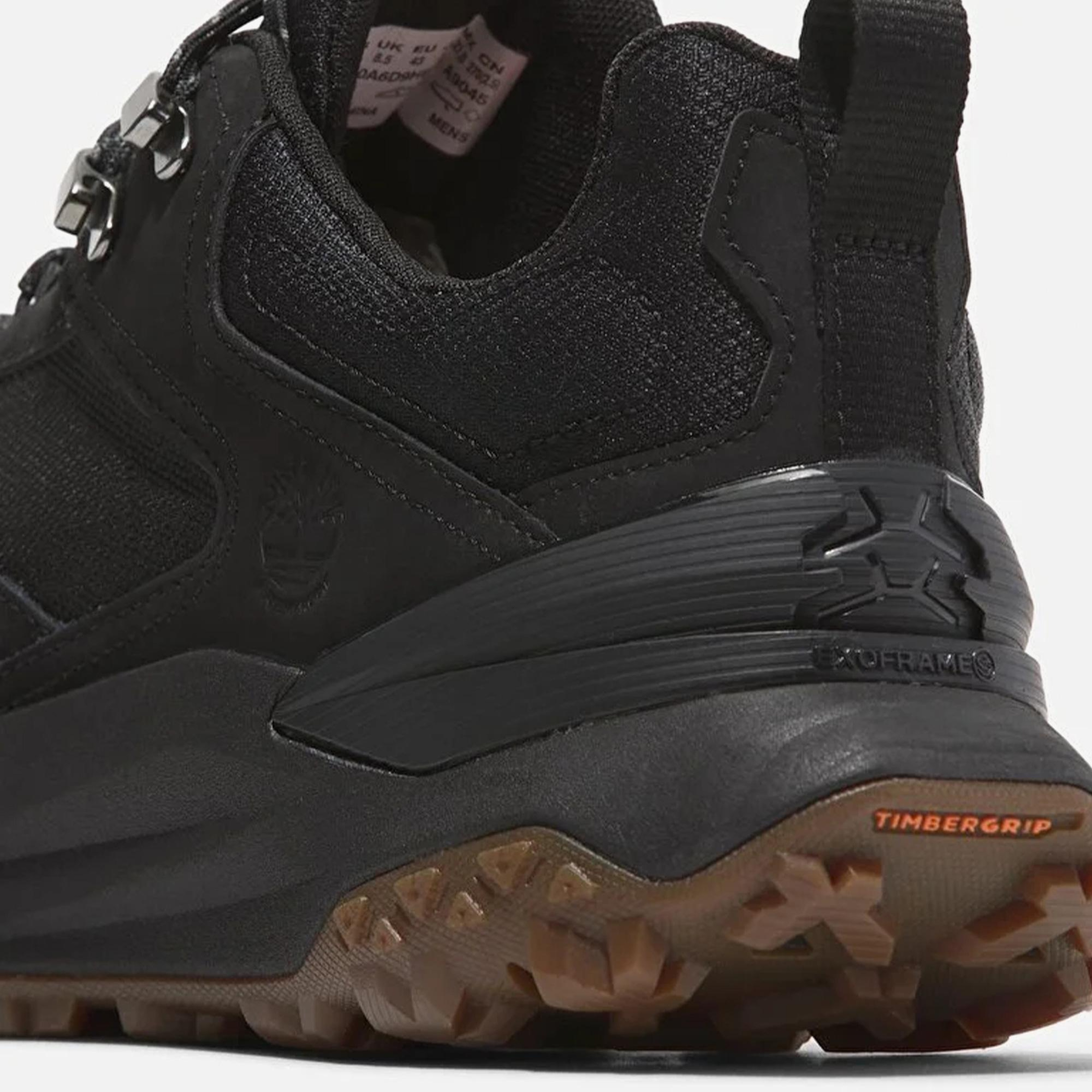 Timberland Motion Access Low Lace Up Waterproof Erkek Siyah Outdoor Ayakkabı