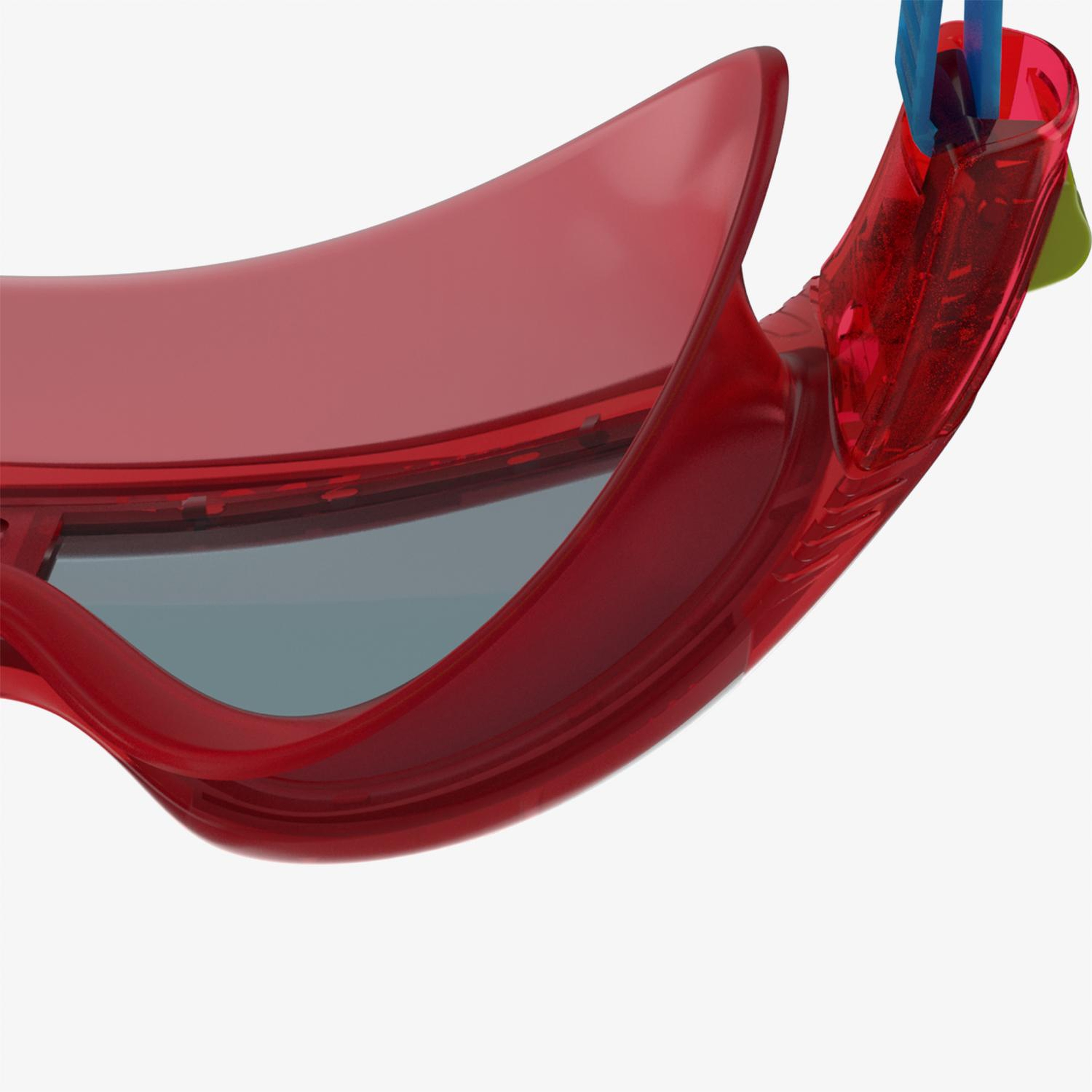 Speedo Biofuse Rift Çocuk Kırmızı Yüzücü Gözlüğü