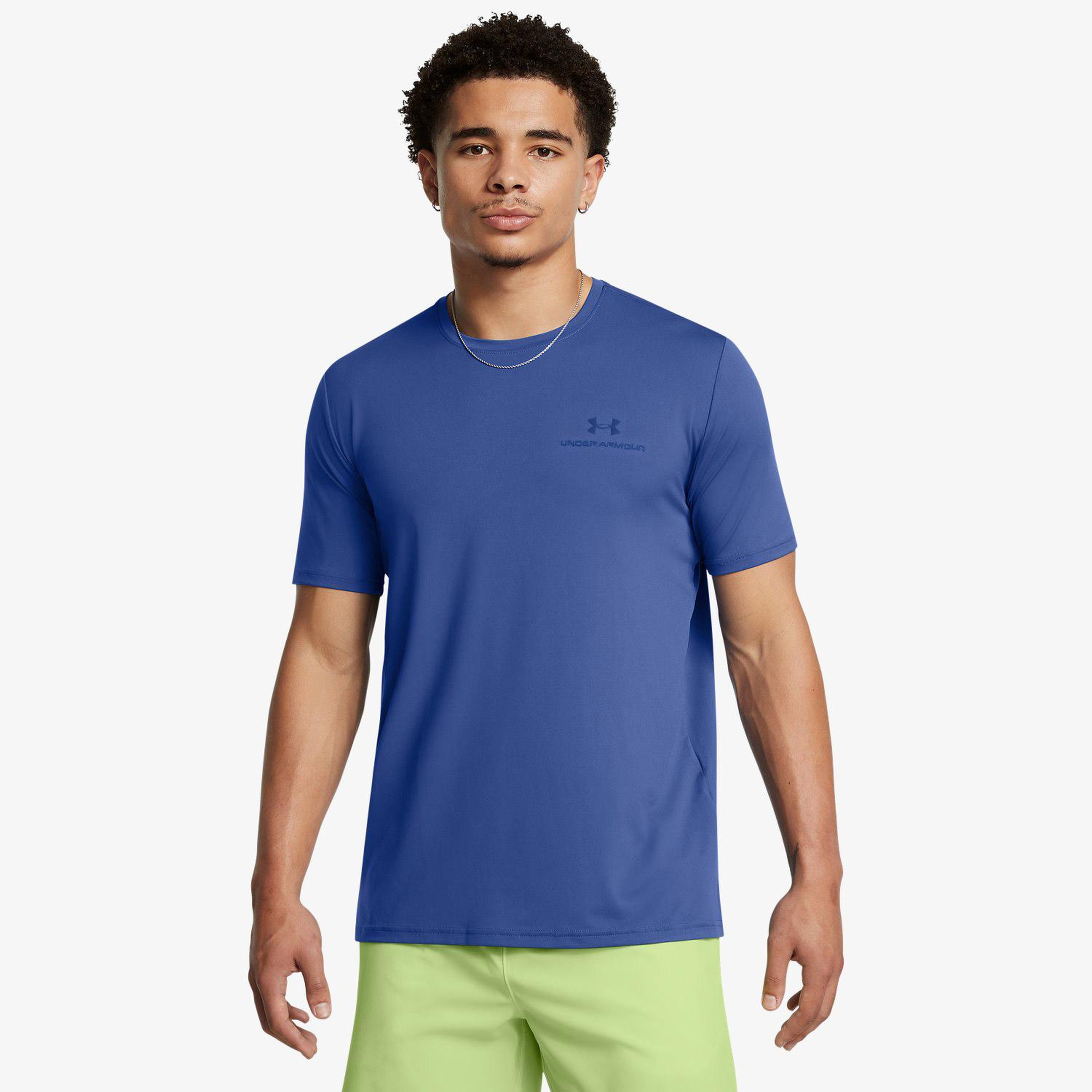 Under Armour Vanish Energy Erkek Mavi Günlük T-Shirt