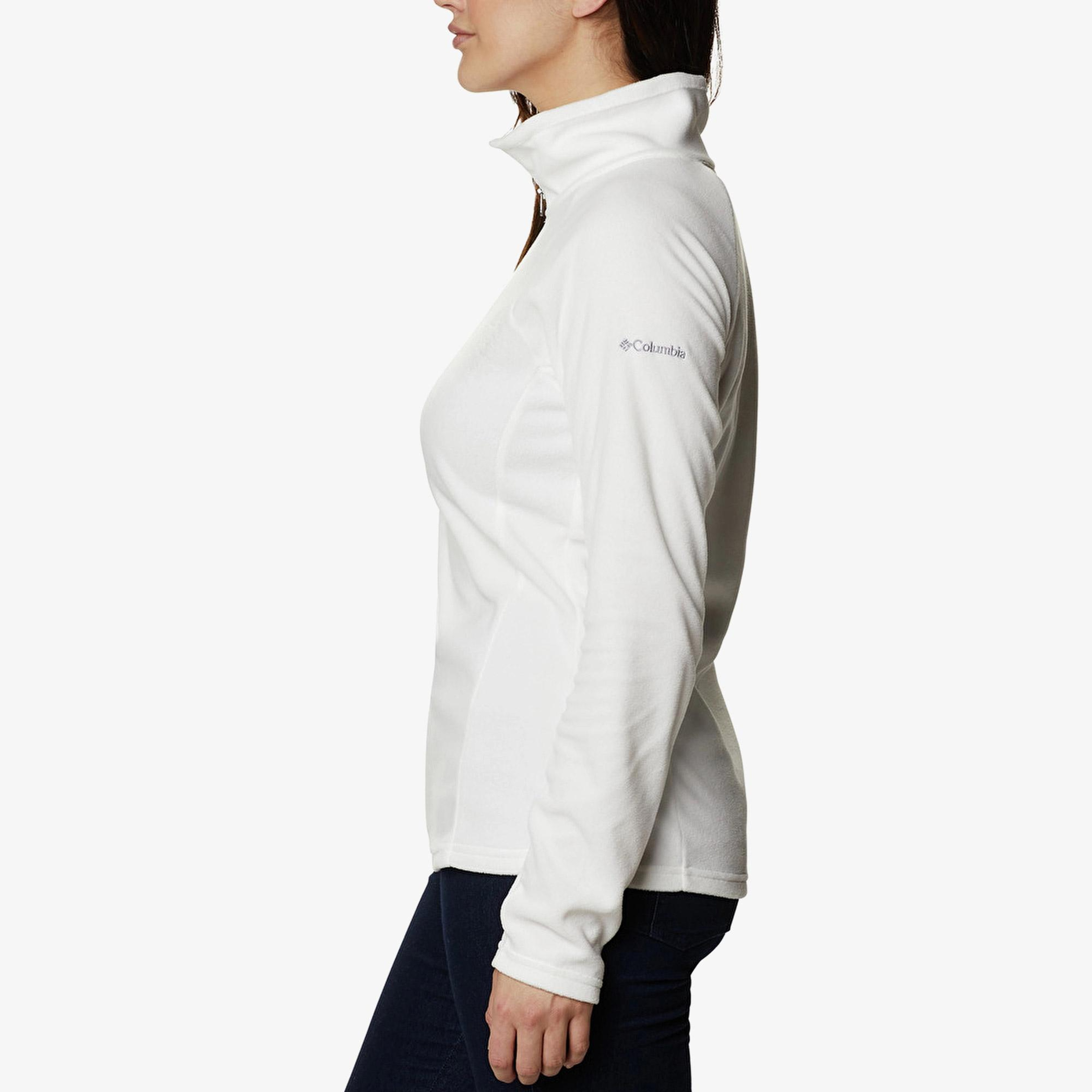 Columbia Glacial 1/2 Zipped Kadın Beyaz Polar