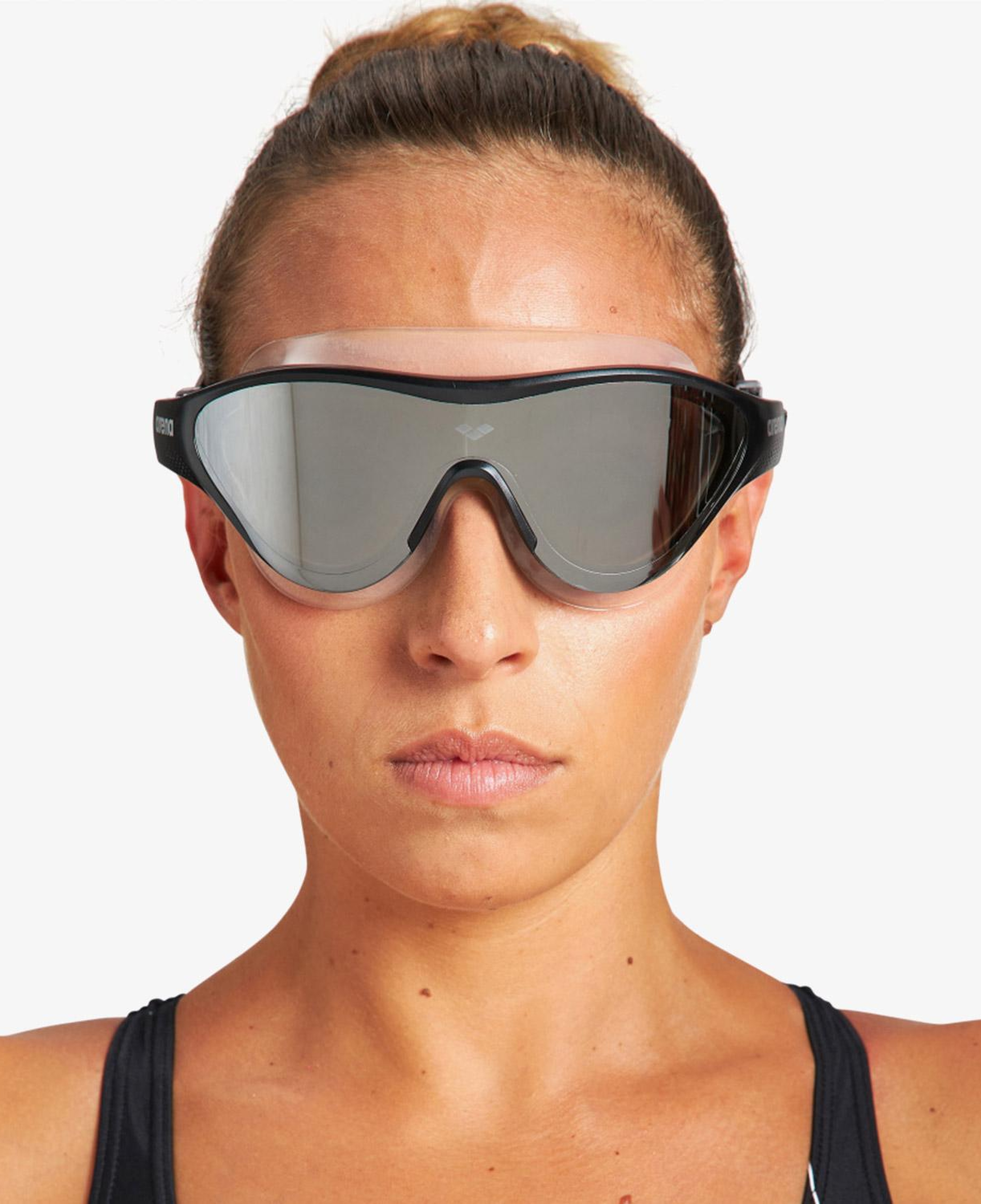 Arena The One Mask Unisex Aynalı Gri Yüzücü Gözlüğü