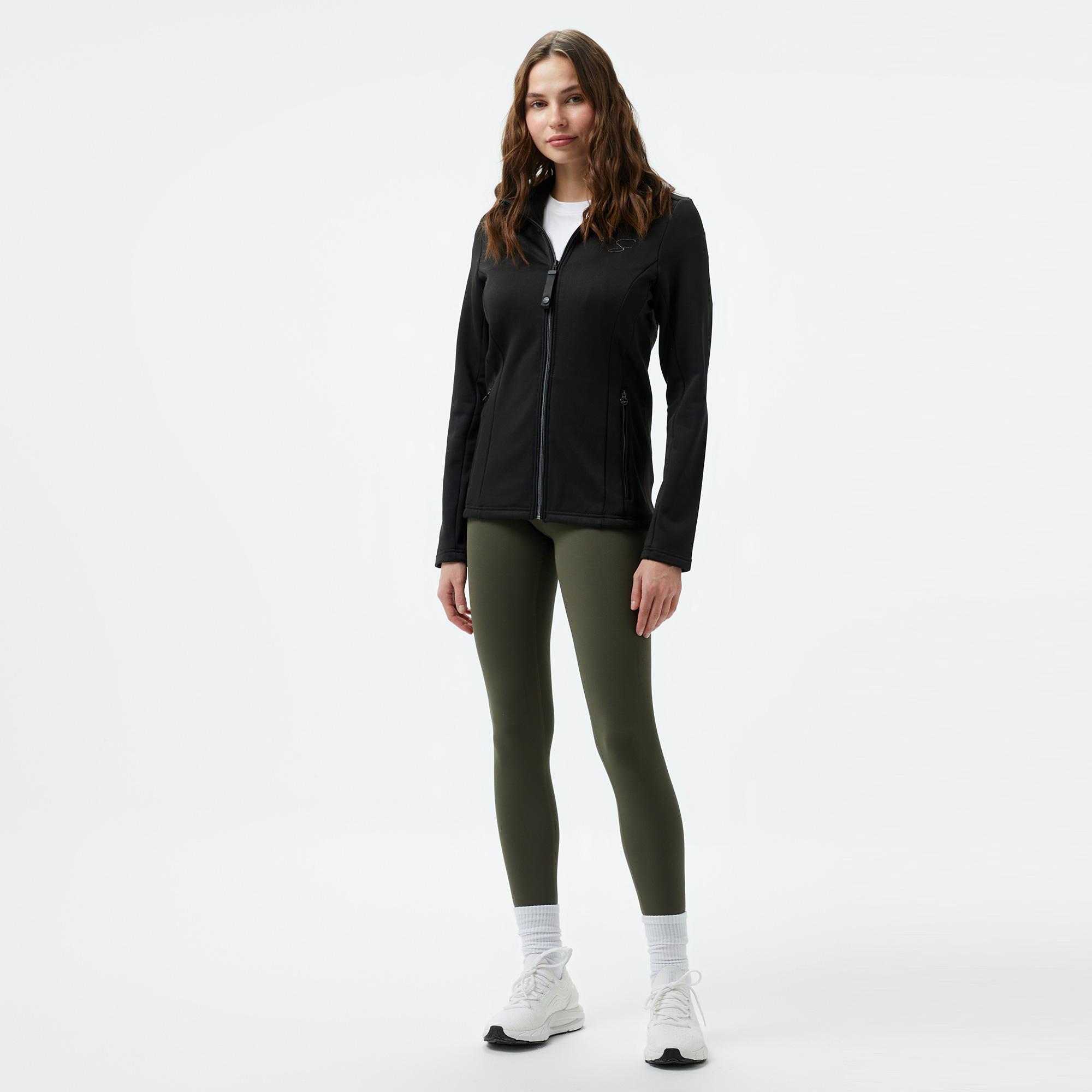 McKinley Samia Kadın Siyah Günlük Sweatshirt