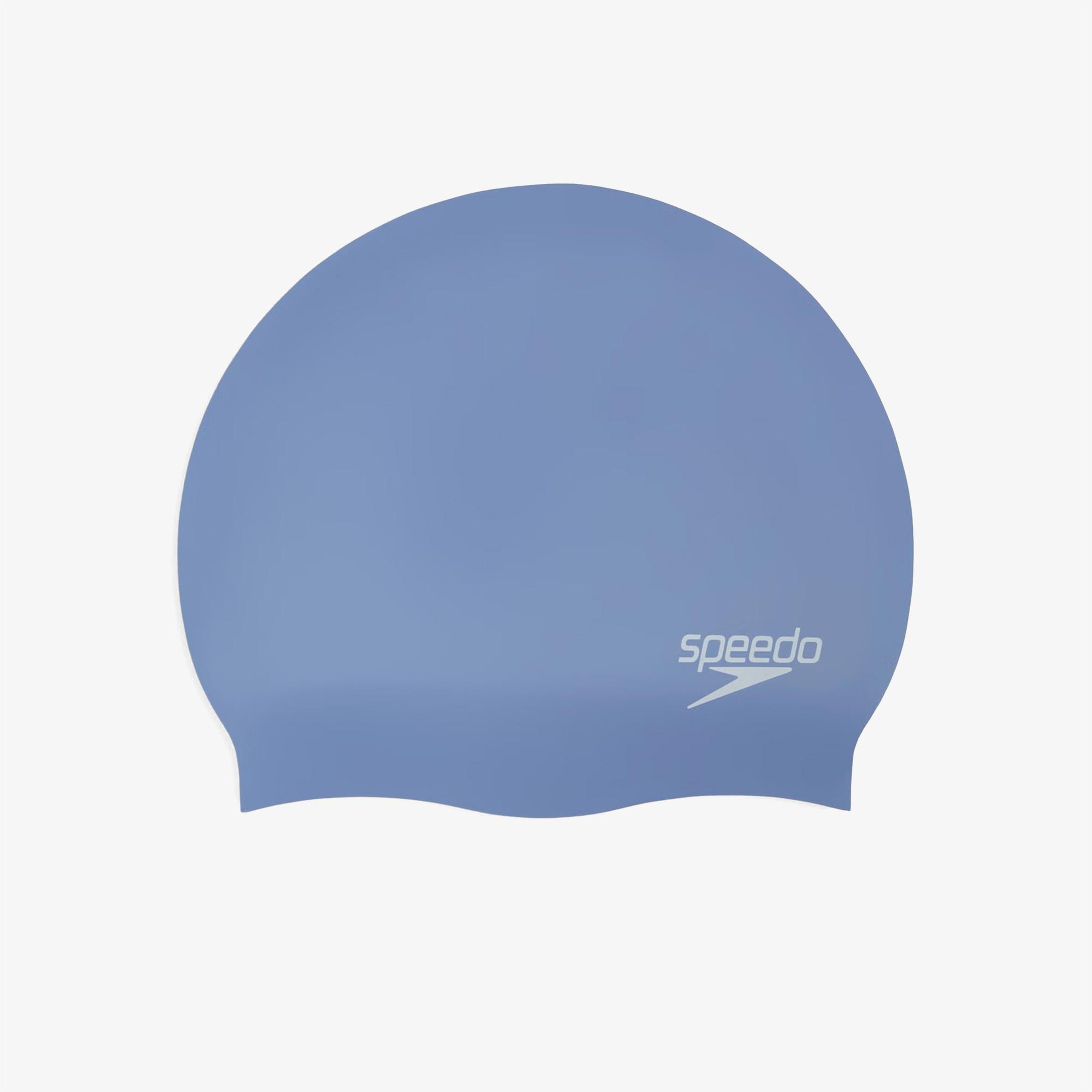 Speedo Long Hair Unisex Mavi Havuz Bonesi