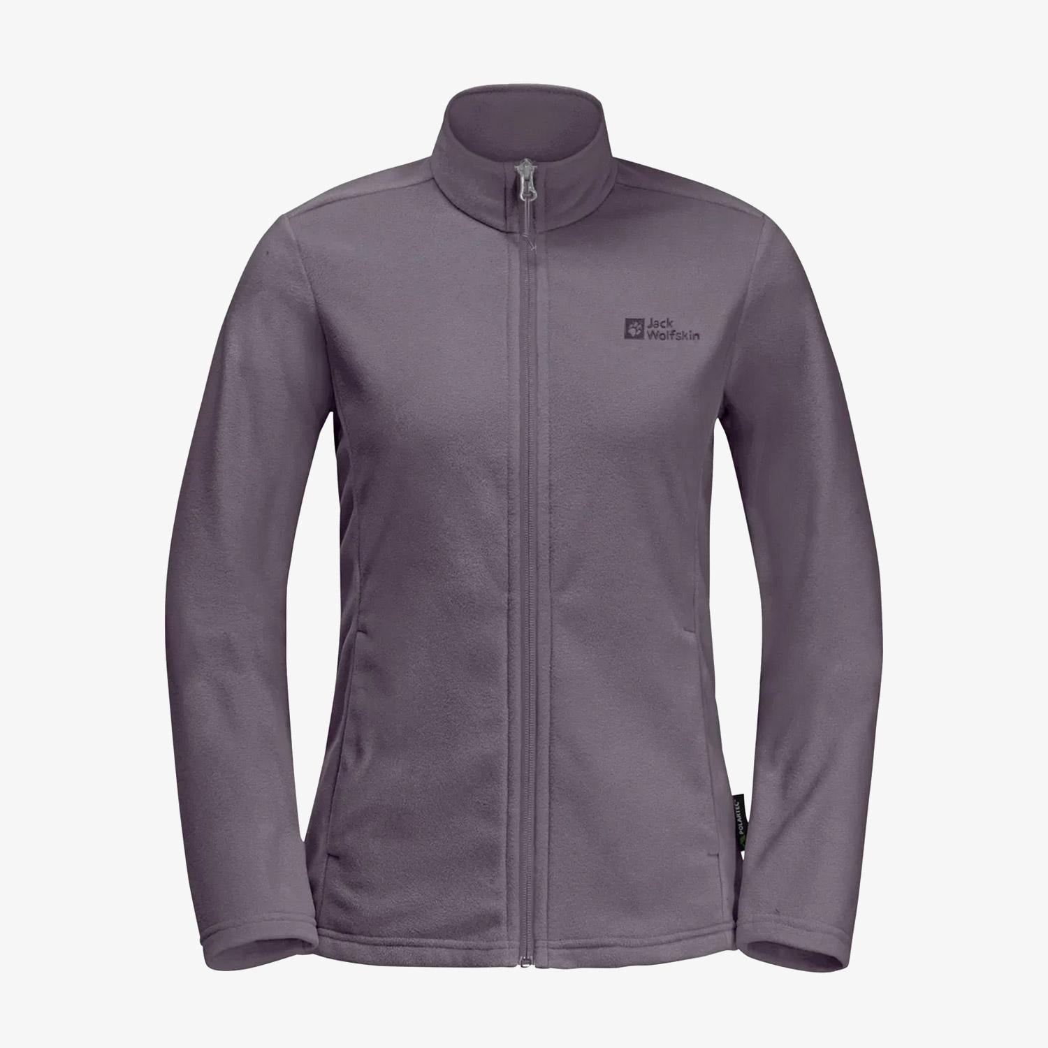 Jack Wolfskin Fleece Kadın Gri Ceket