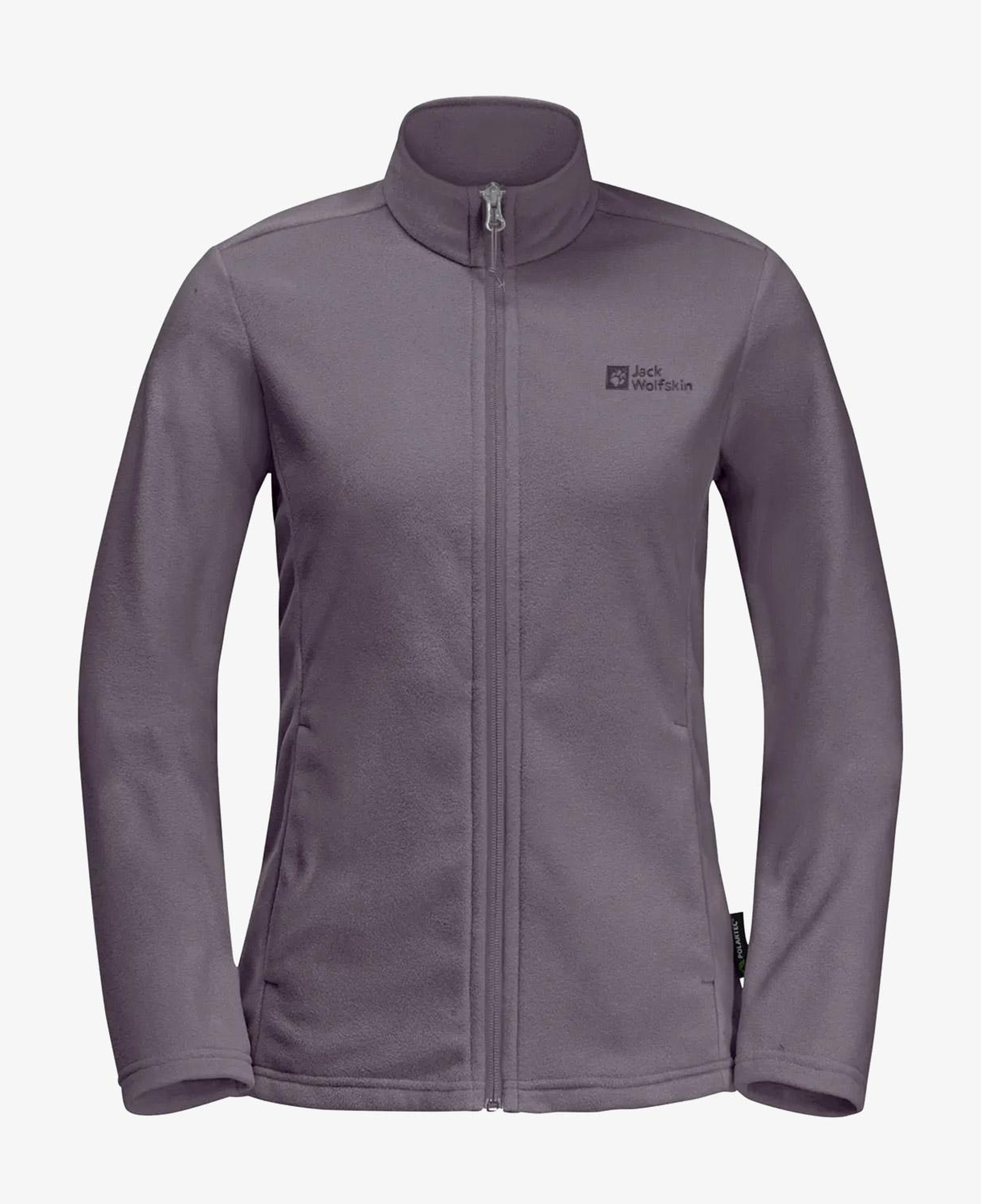 Jack Wolfskin Fleece Kadın Gri Ceket