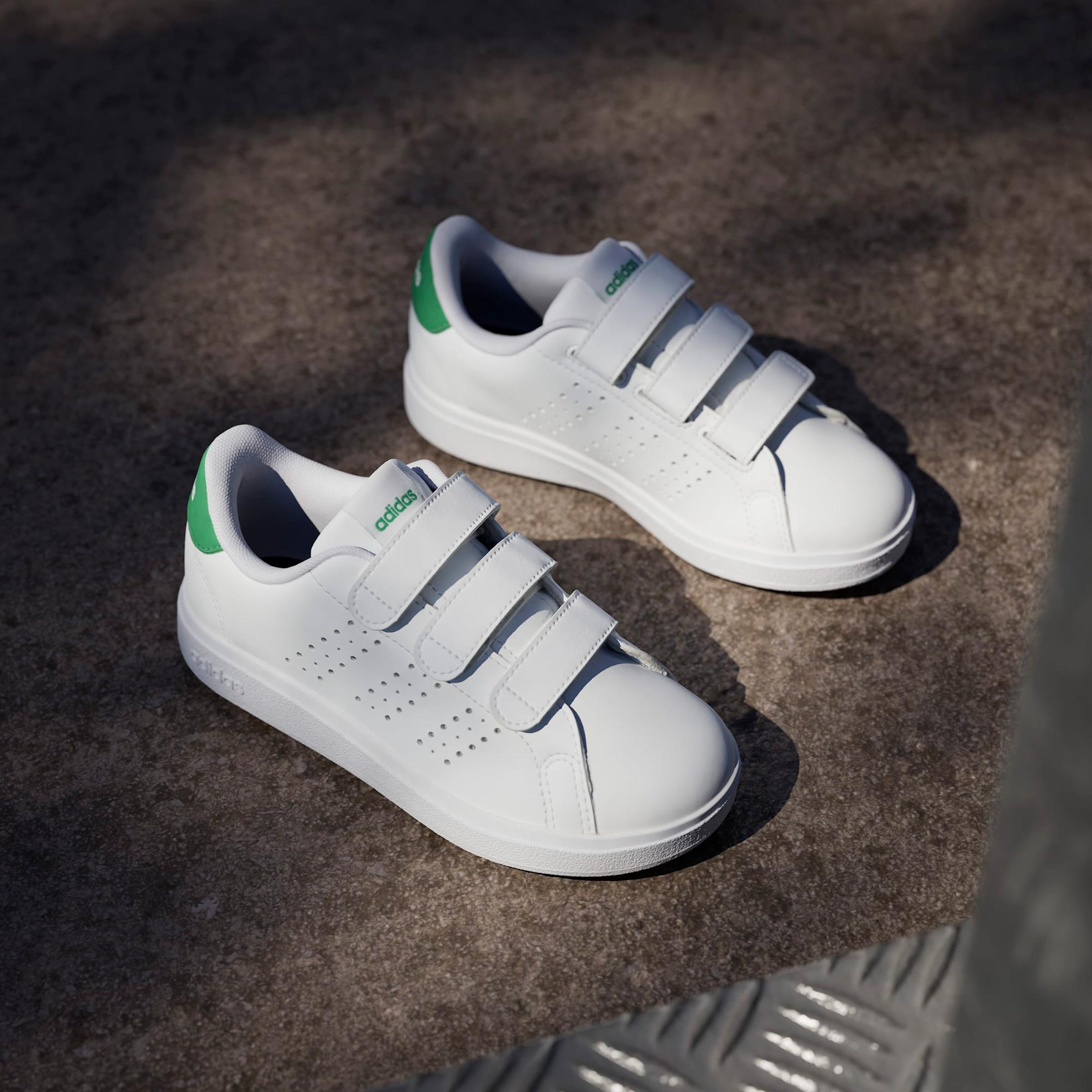 adidas Advantage Base 2.0 Çocuk Beyaz Spor Ayakkabı