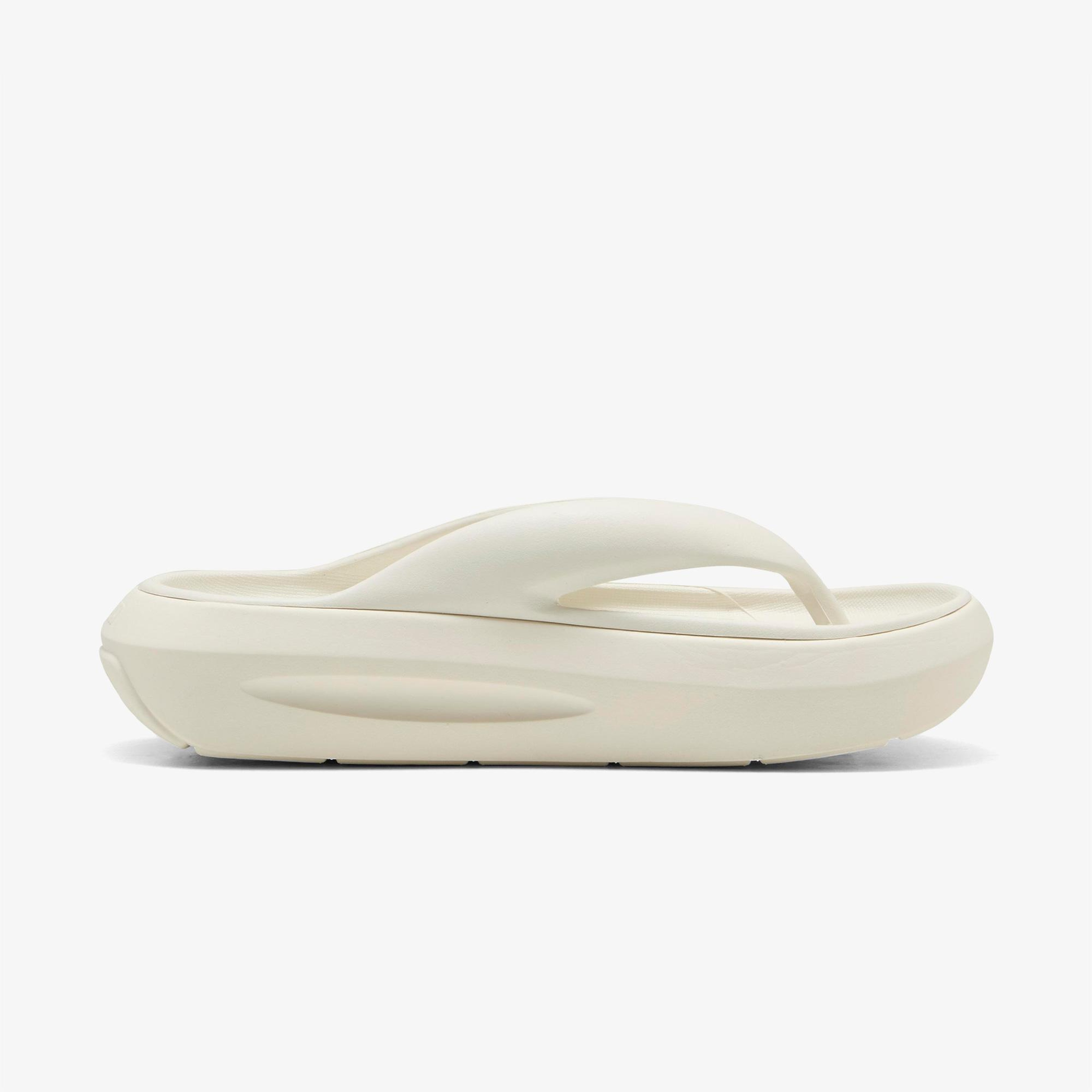 Puma Flatter Flip Kadın Krem Terlik