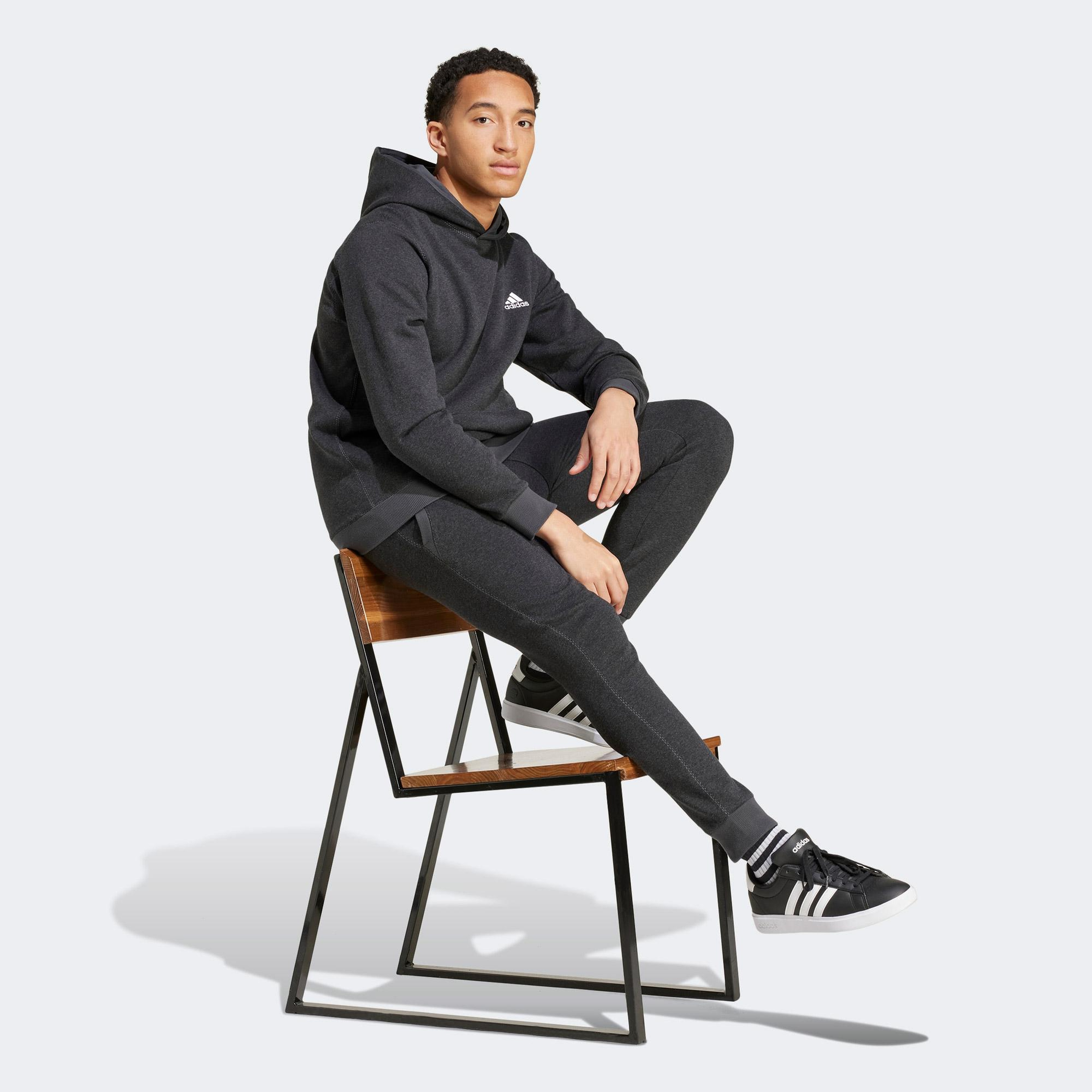 adidas MEL Erkek Siyah Günlük Sweatshirt