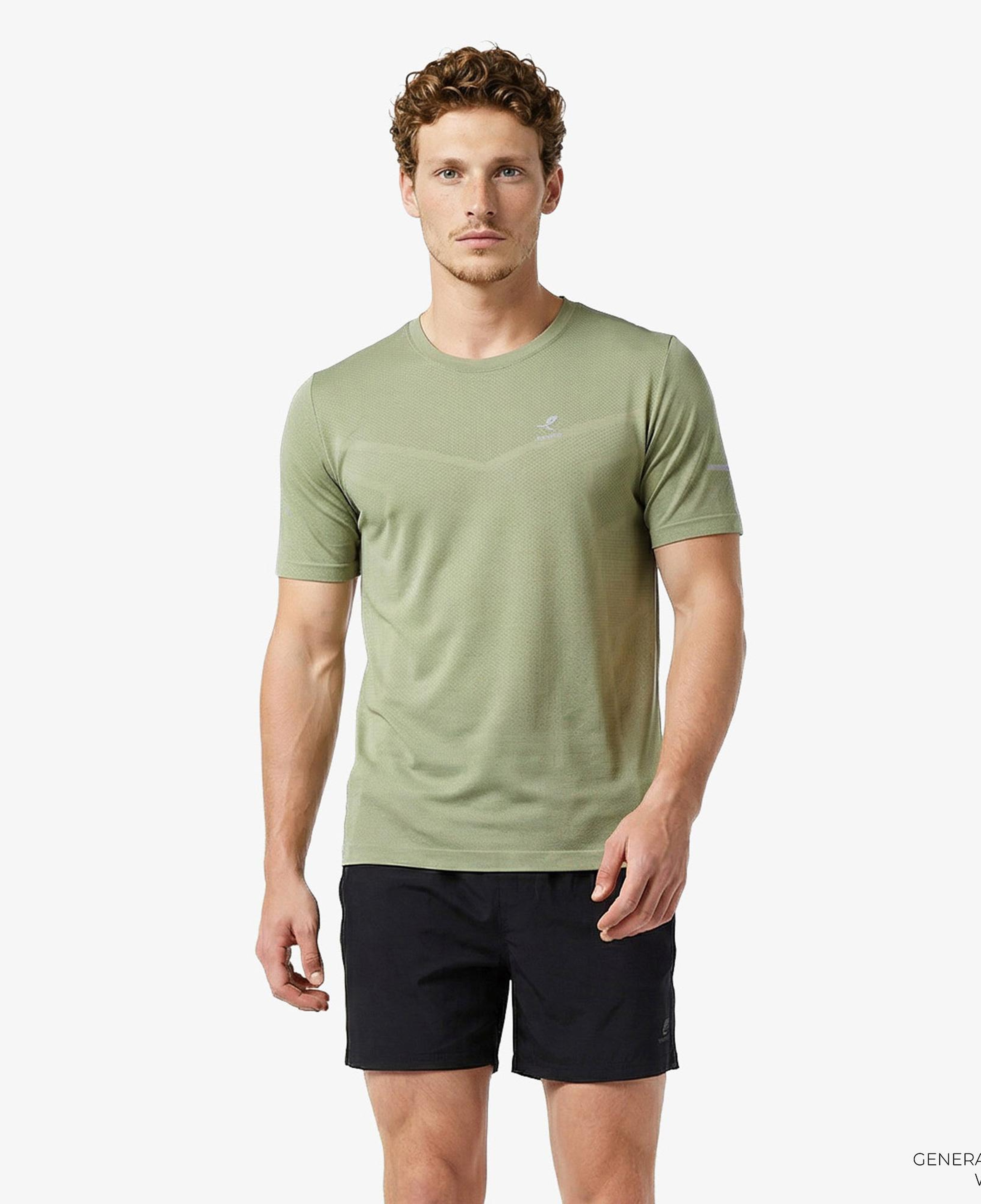 Energetics Tayeb Erkek Yeşil Antrenman T-Shirt