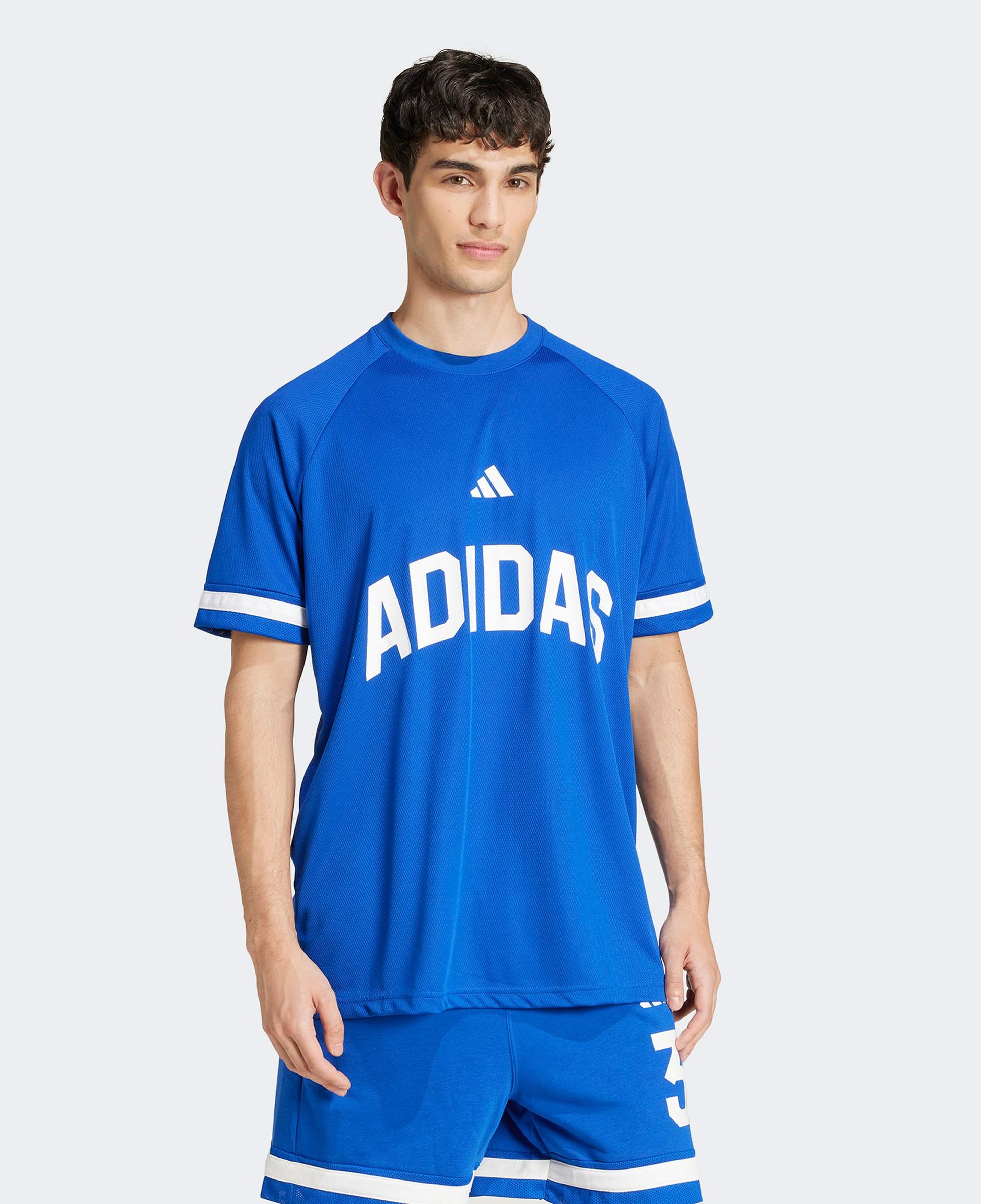 adidas Seasonal Essentials Us Sport Erkek Mavi T-Shirt