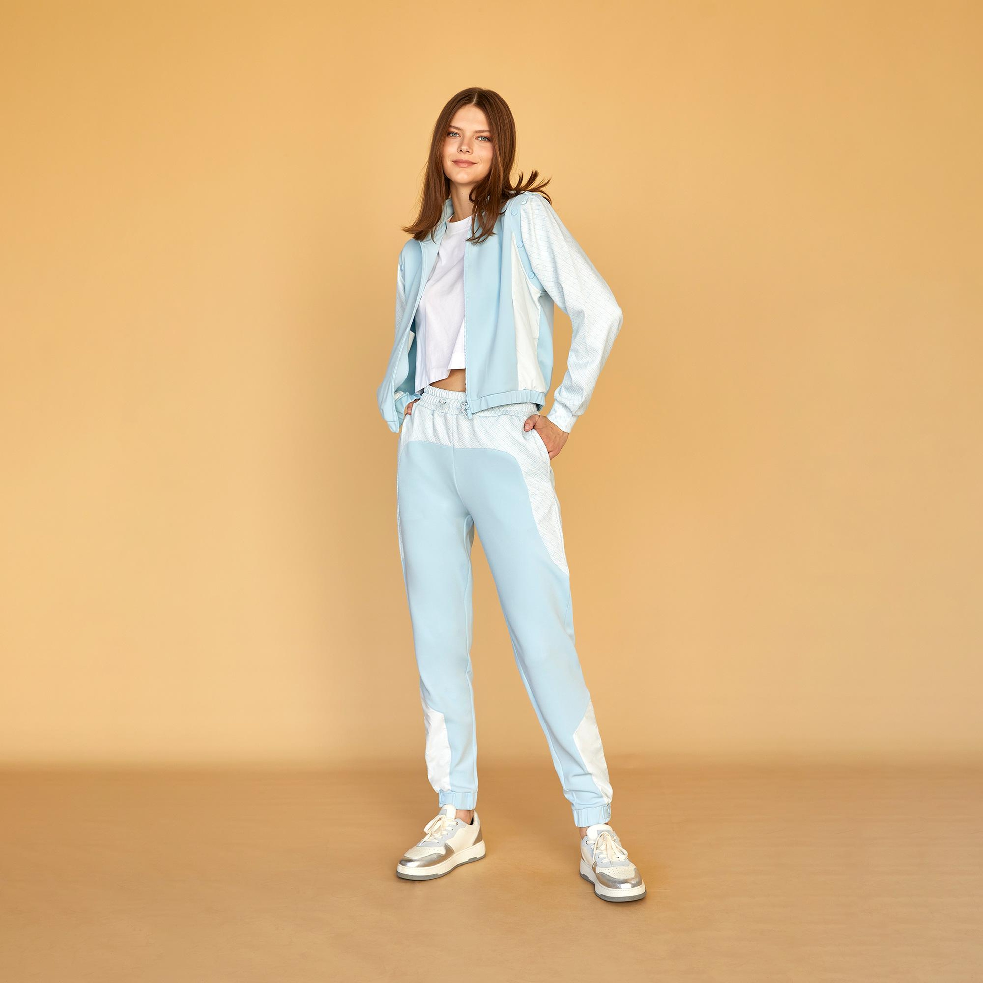 Sportempt Stw43Wo Jogger Kadın Mavi Eşofman Altı