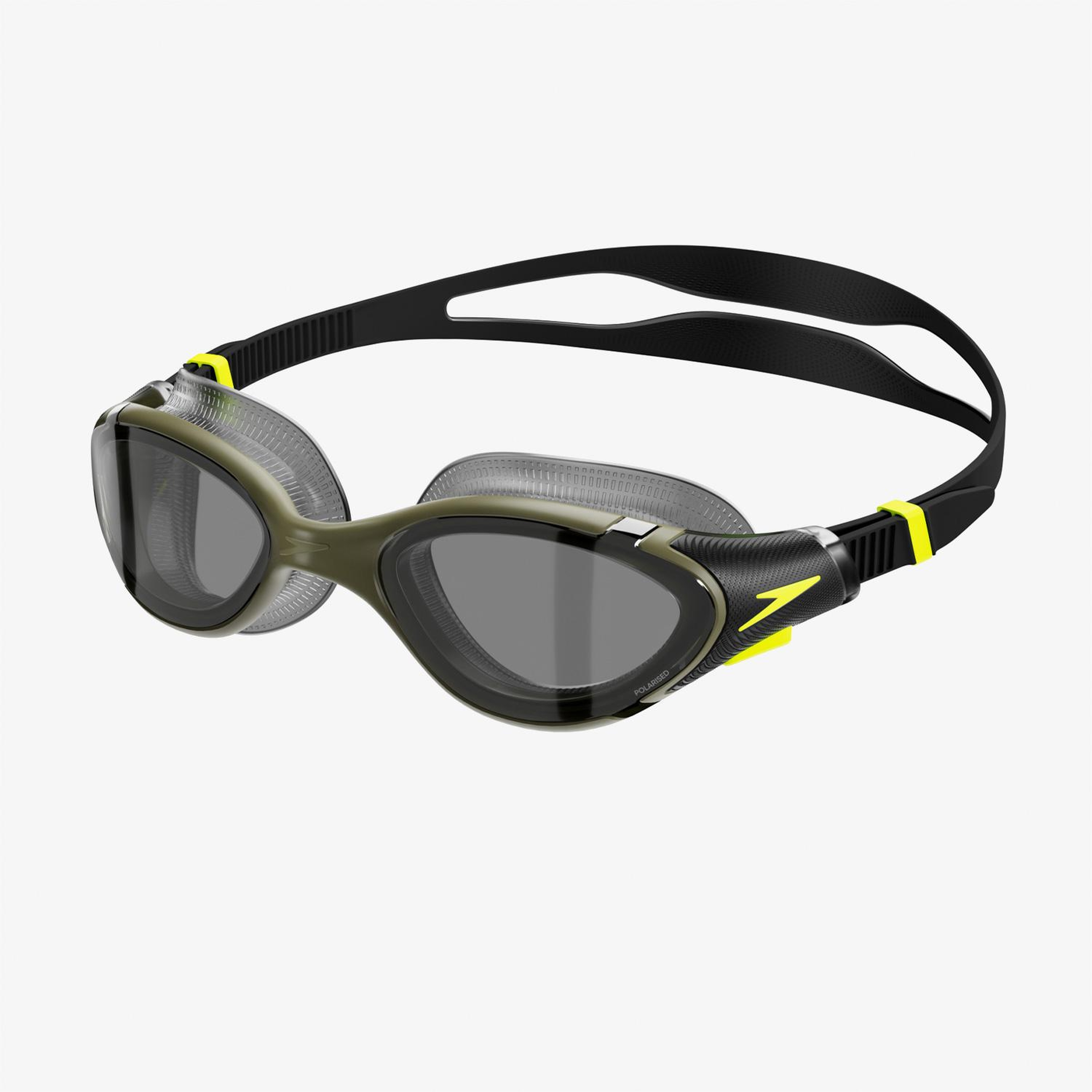 Speedo Bifouse 2.0 Polarised Unisex Siyah Yüzücü Gözlüğü