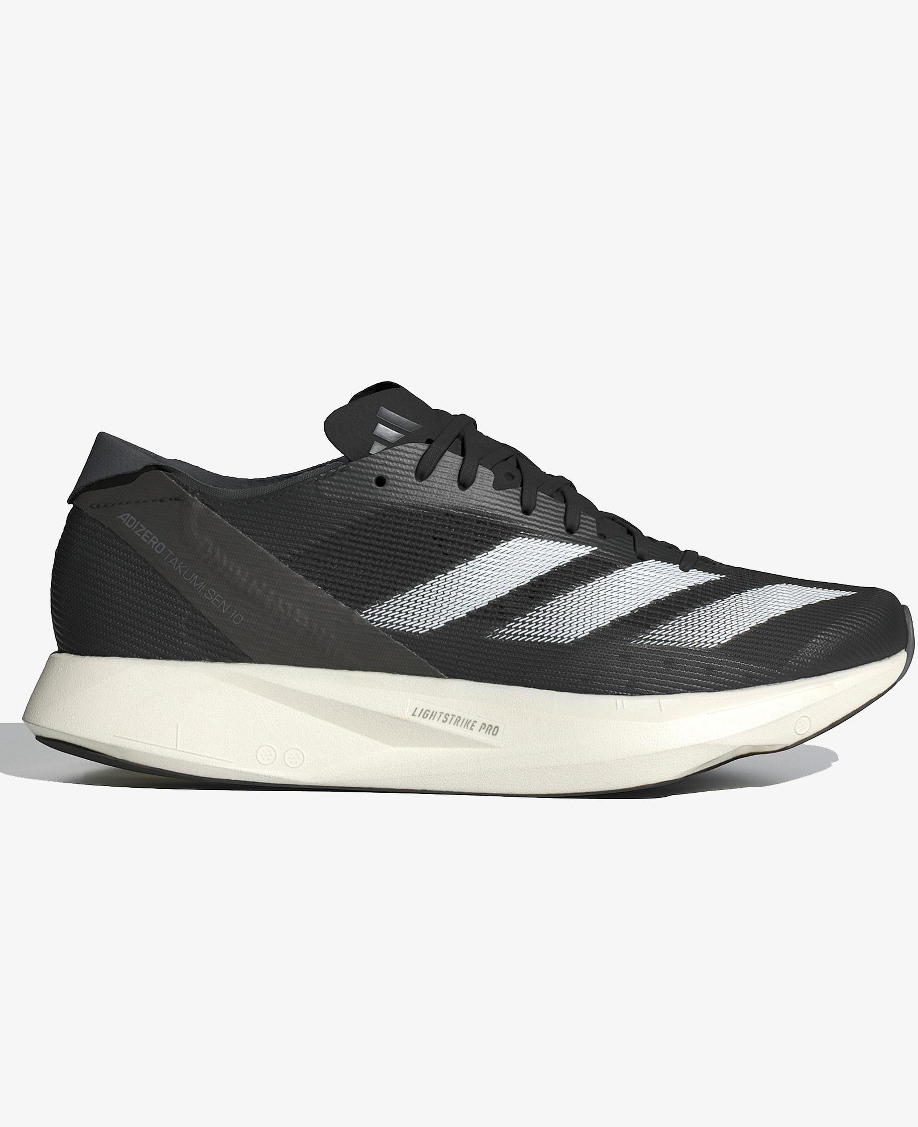 adidas Adizero Takumi Sen 10 Erkek Siyah Koşu Ayakkabısı